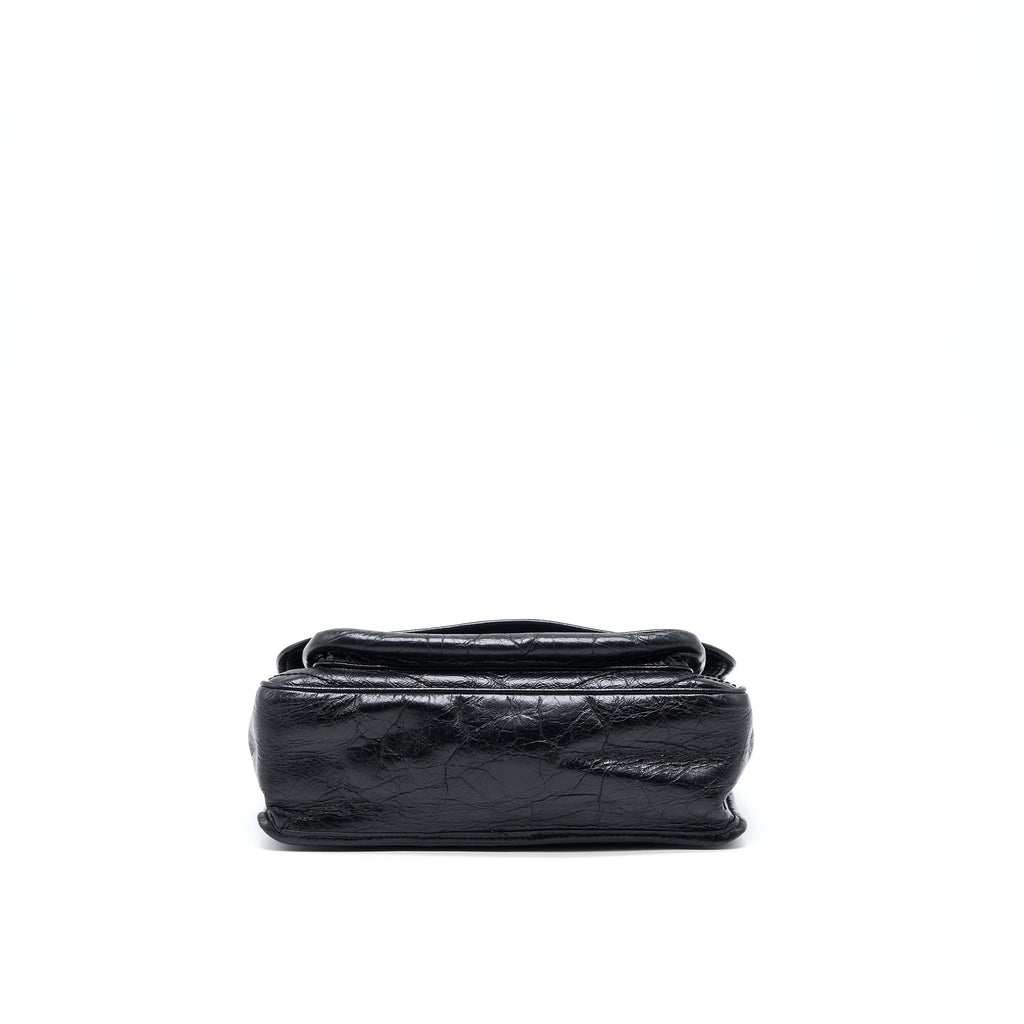 SAINT LAURENT/YSL MEDIUM NIKI BAG CALFSKIN BLACK SHW