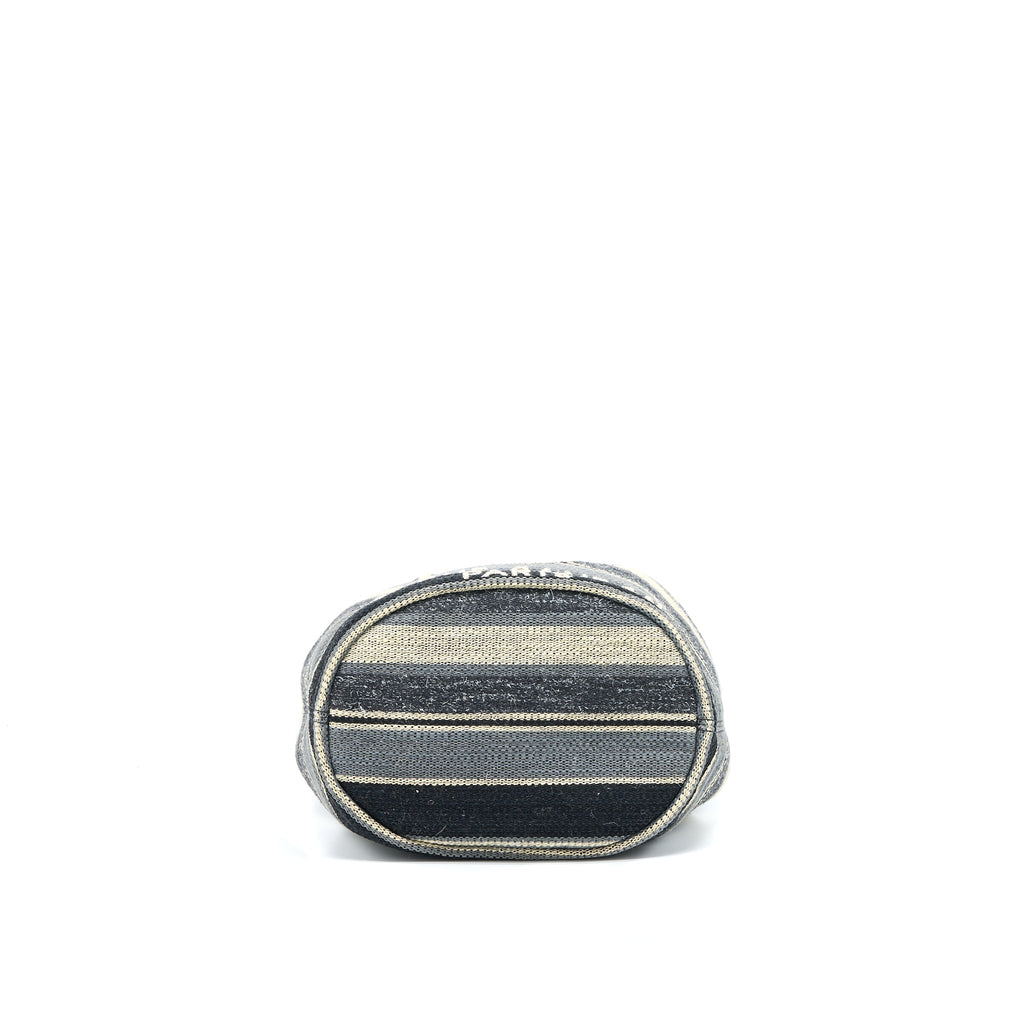 CHANEL RUE CAMBORNE BUCKET BAG FABRIC MULTICOLOUR SHW