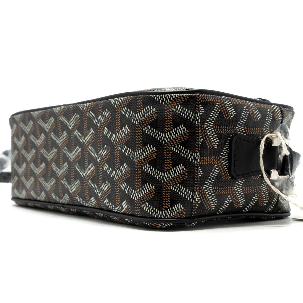 GOYARD CAP-VERT PM BAG CANVAS/ LEATHER BLACK SHW