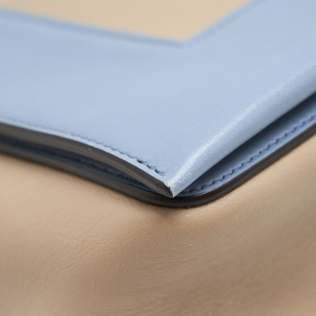 CELINE FRAME BAG BLUE/ GREY