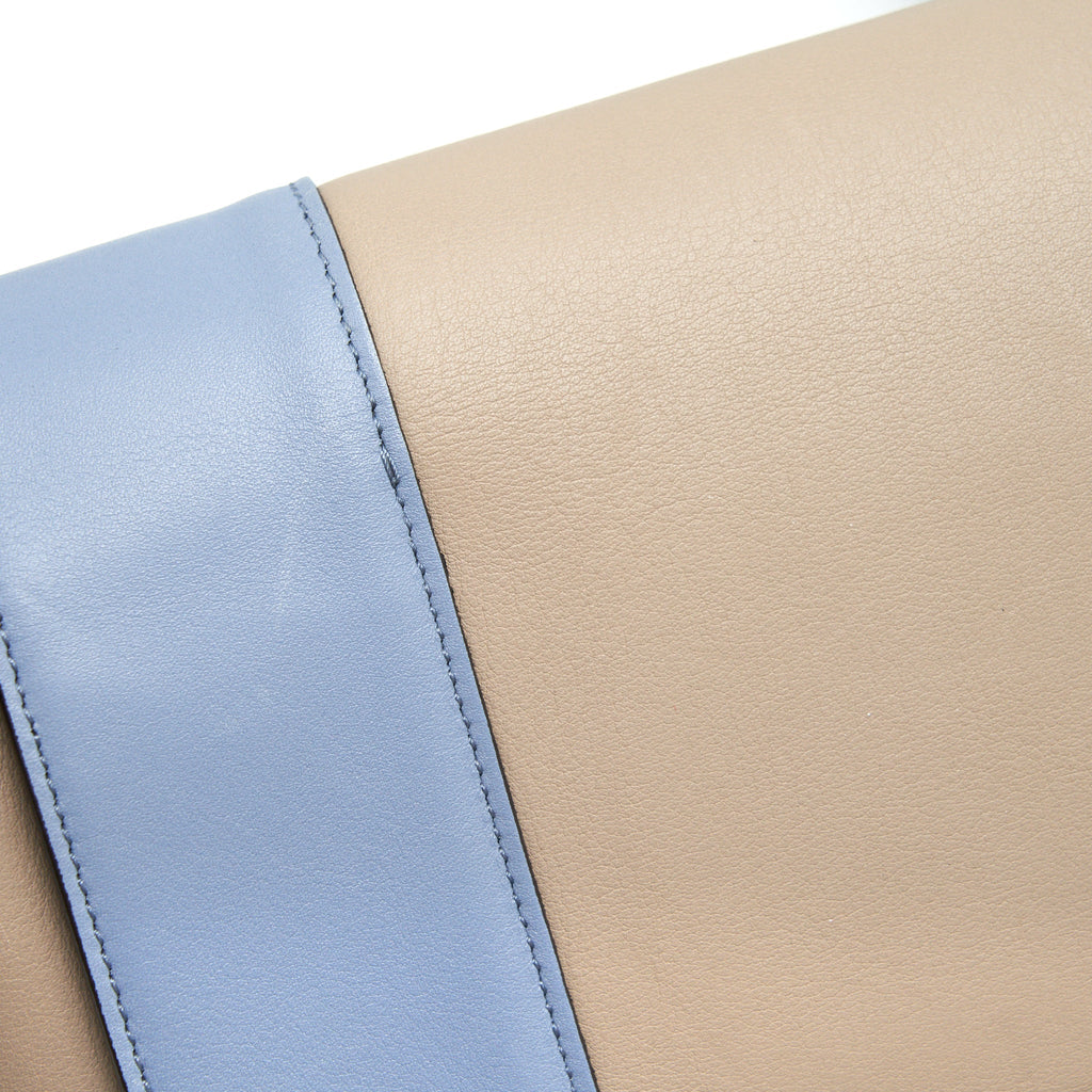 CELINE FRAME BAG BLUE/ GREY