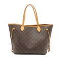 LOUIS VUITTON NEVERFULL MM MONOGRAM CANVAS GHW