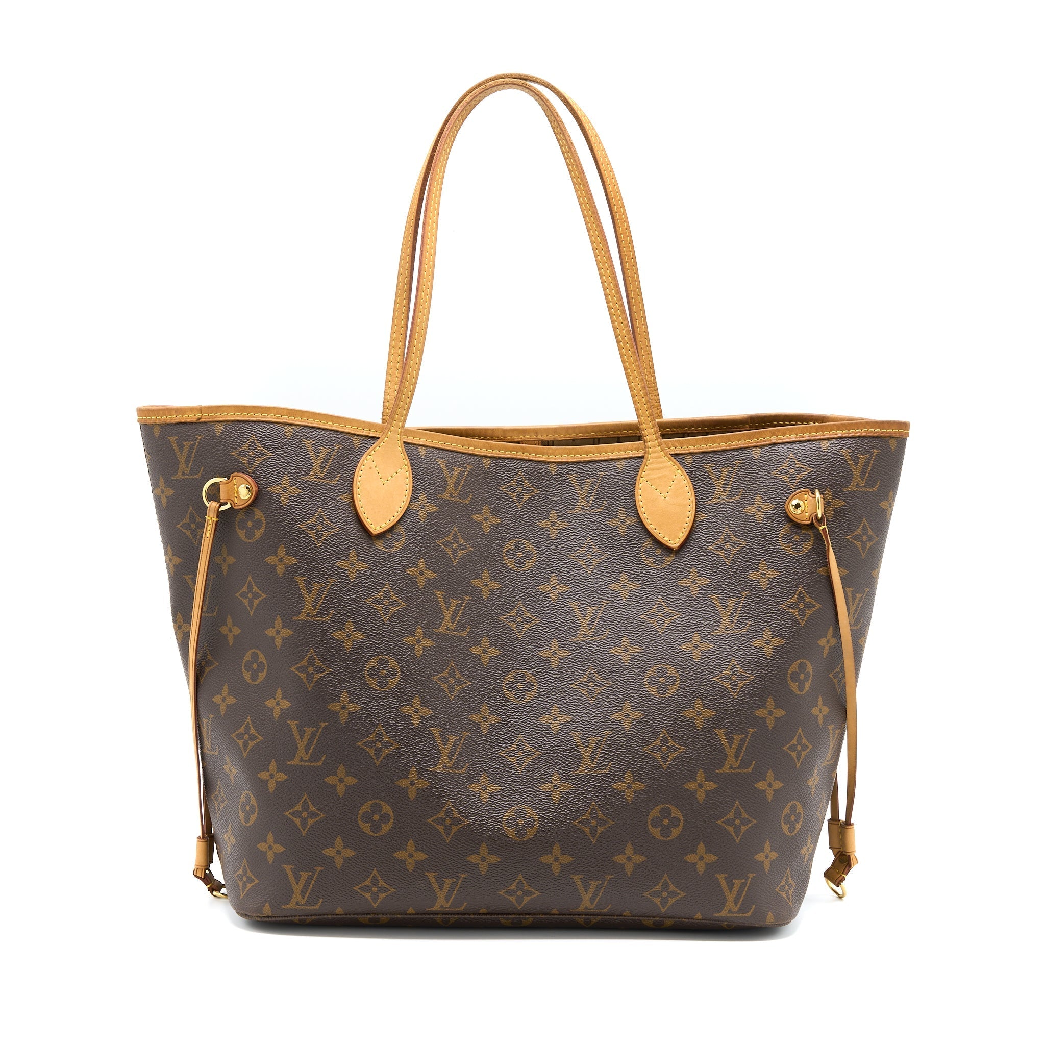 LOUIS VUITTON NEVERFULL MM MONOGRAM CANVAS GHW