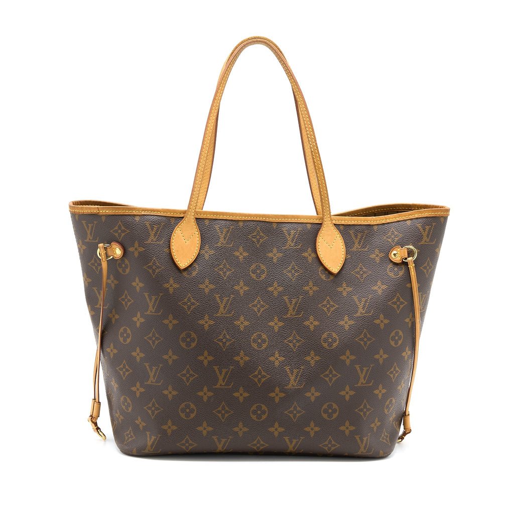 LOUIS VUITTON NEVERFULL MM MONOGRAM CANVAS GHW