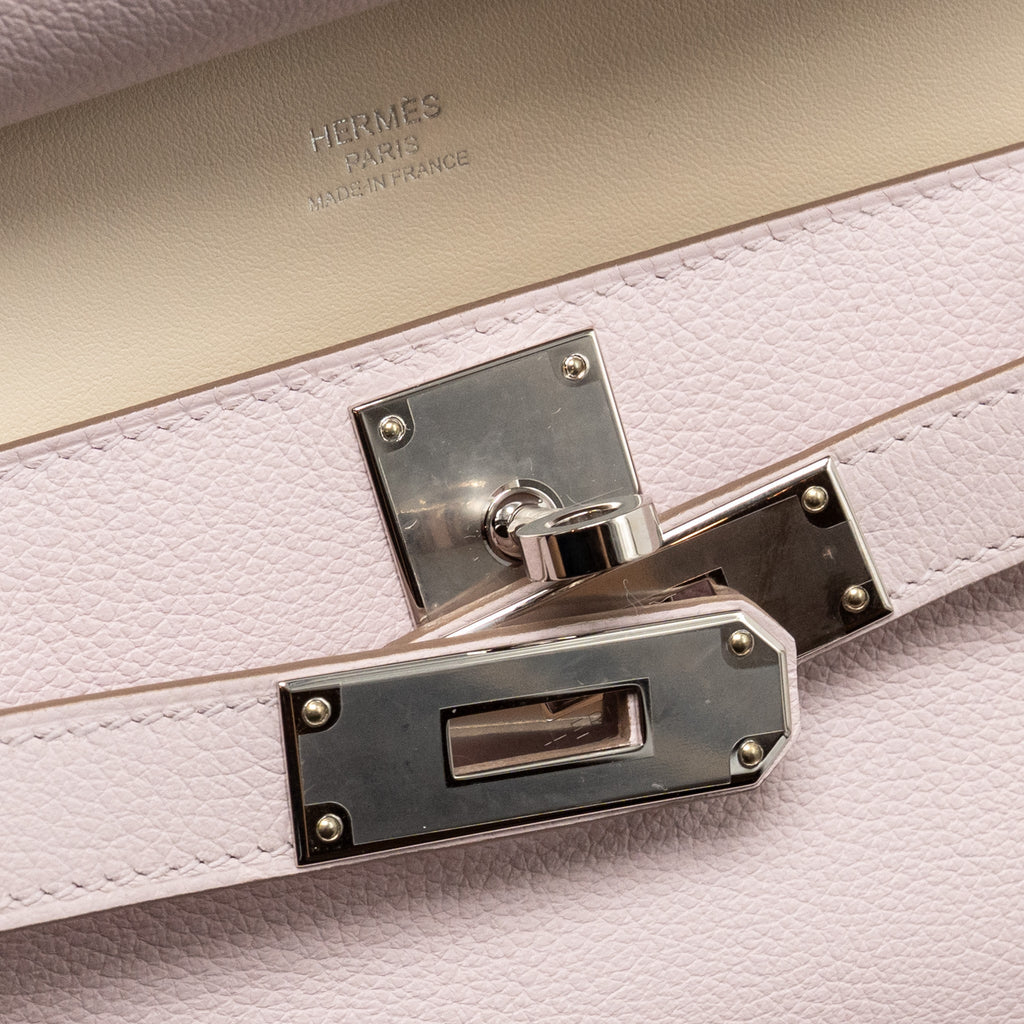 HERMES MINI JYPSIERE EVERCOLOR MAUVE PALE SHW