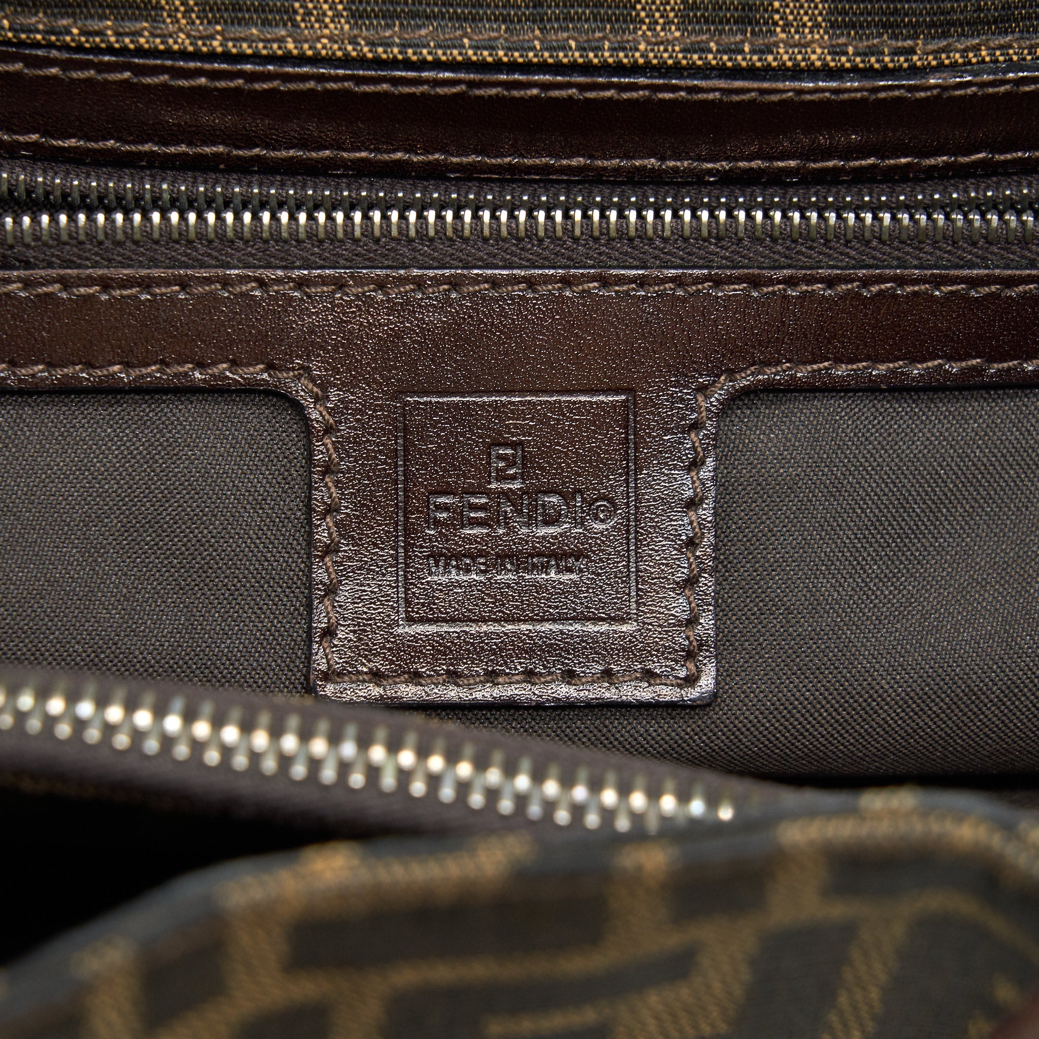 FENDI VINTAGE ZUCCA SHOULDER BAG