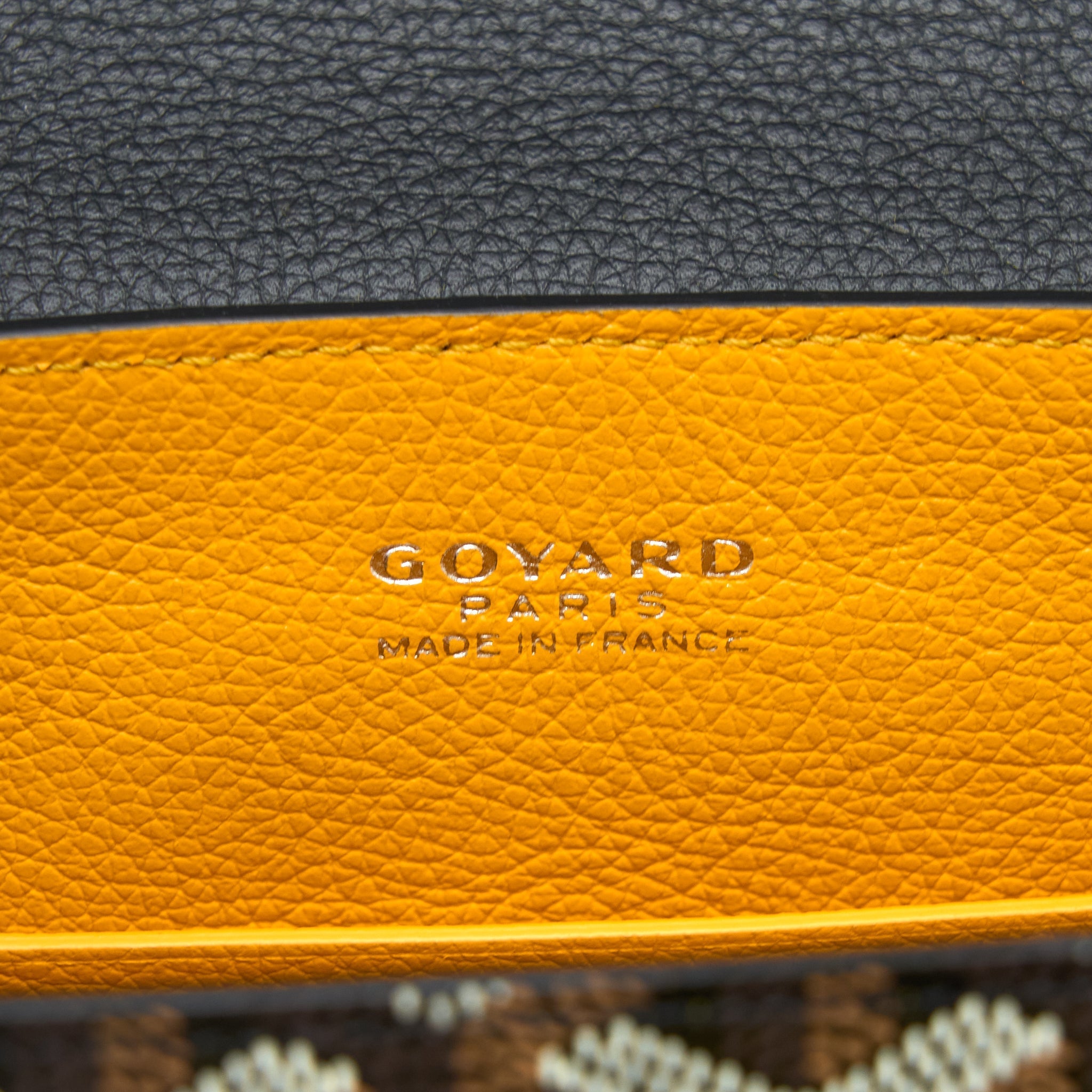 GOYARD SAIGON MINI GOYARDINE CANVAS BLACK/MULTICOLOUR SHW