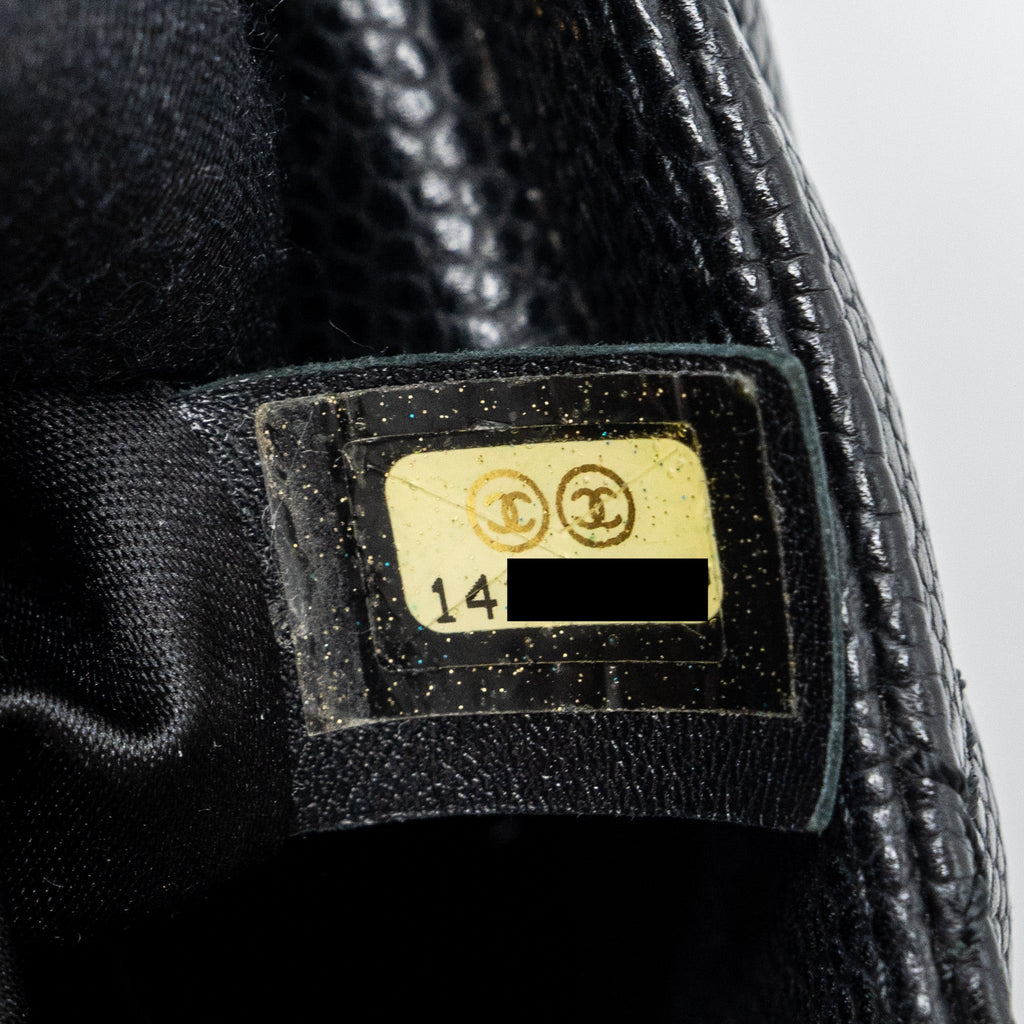 CHANEL GRAND SHOPPING TOTE BAG PM CAVIAR BLACK GHW