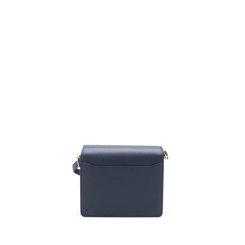 HERMES MINI ROULIS EVERCOLOUR BLUE NUIT GHW