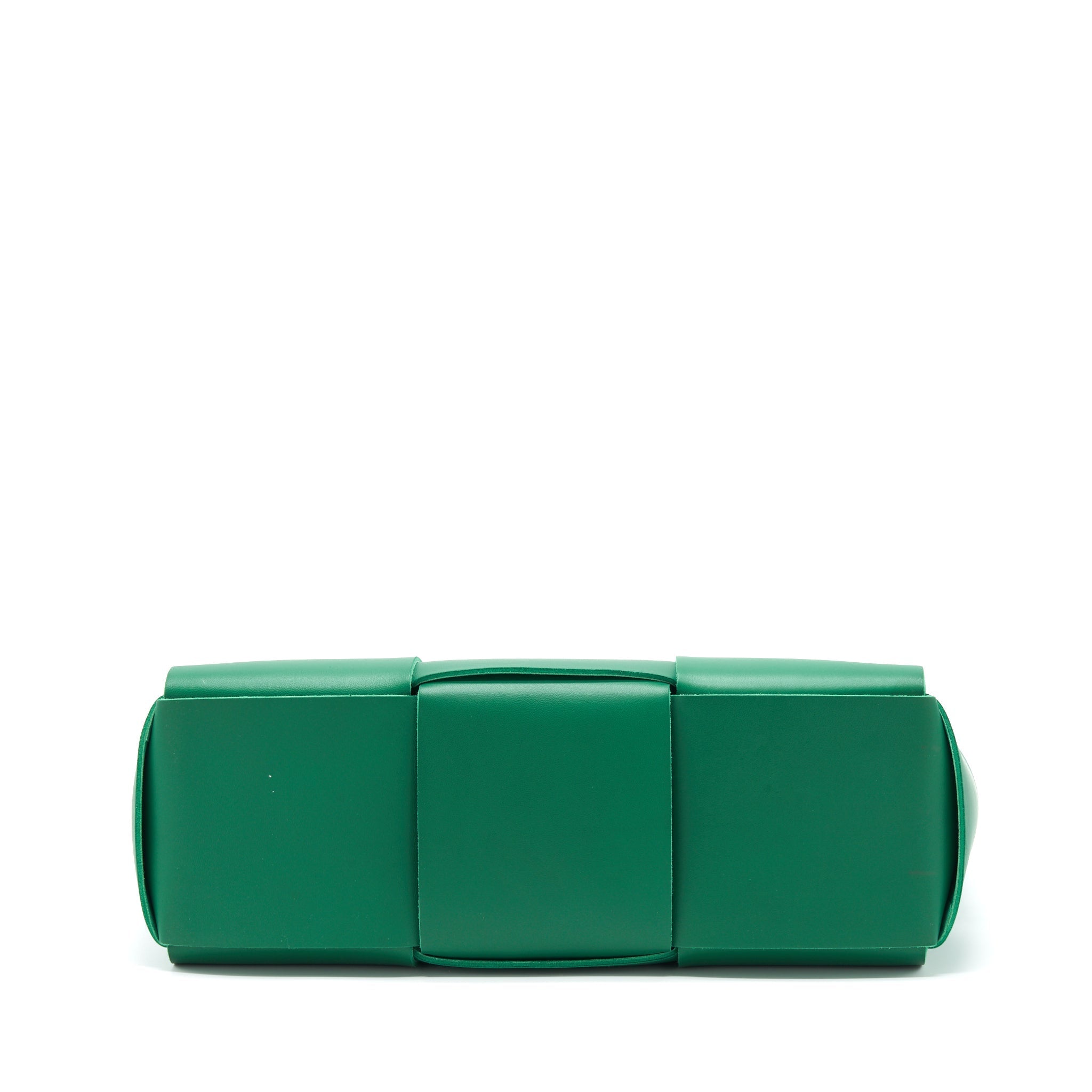 BOTTEGA VENETA ARCO TOTE BAG LAMBSKIN PARAKEET GREEN GHW