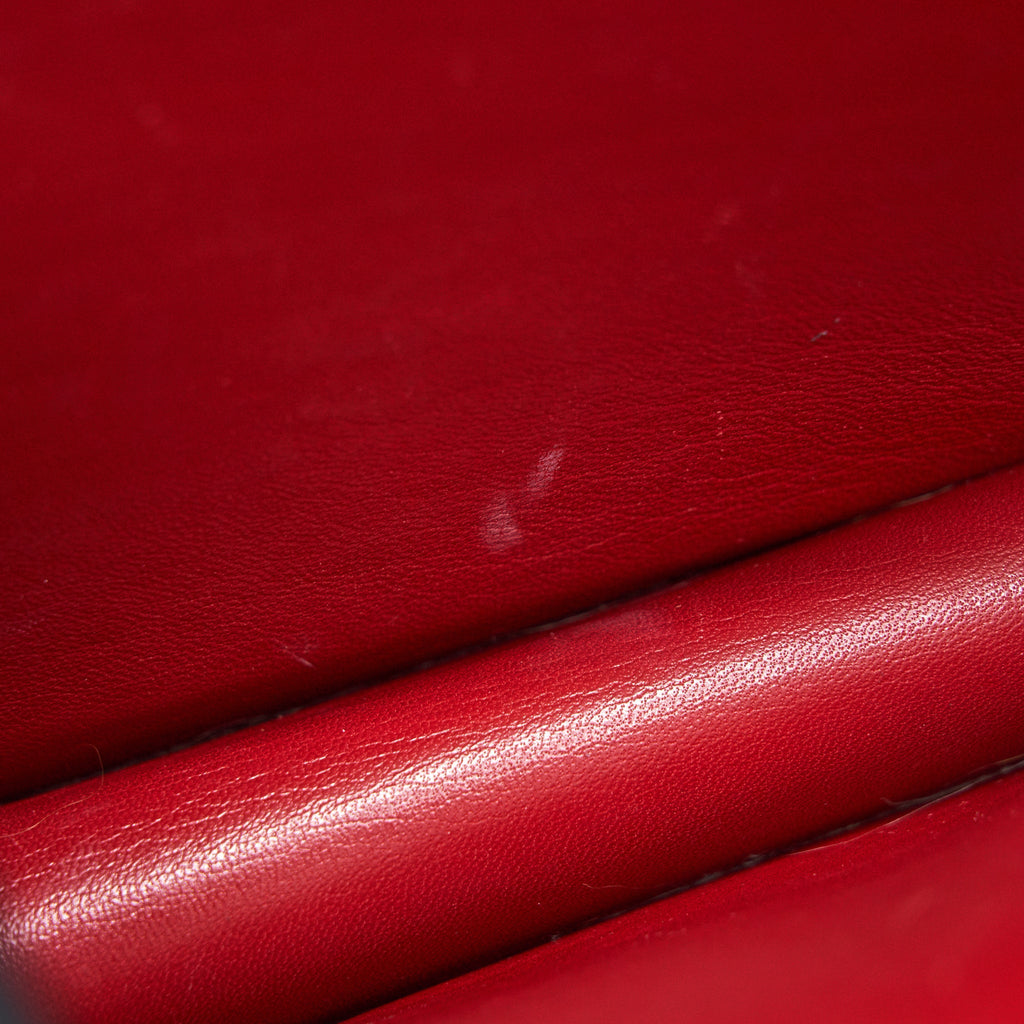 CELINE MEDIUM CLASSIC BAG RED WITH GHW