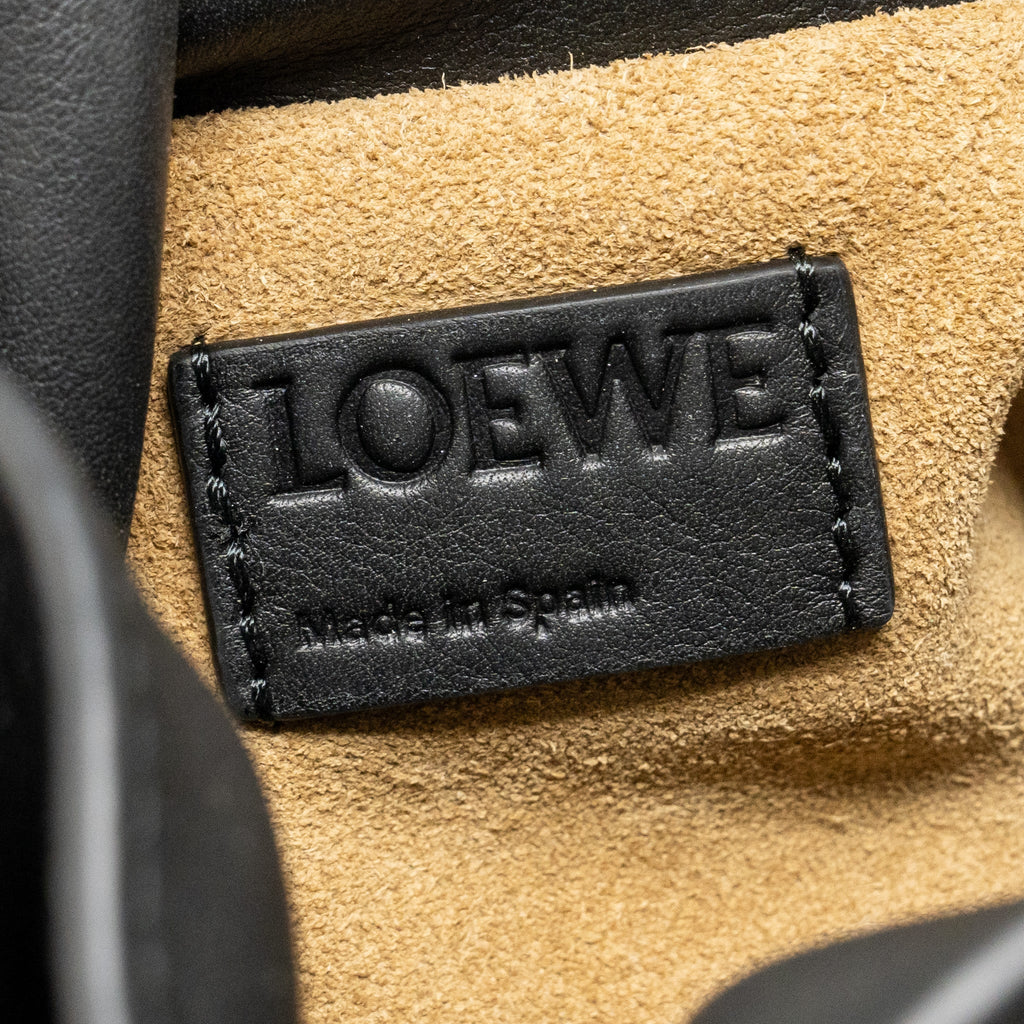 LOEWE FLAMENCO MINI NAPPA CALFSKIN BLACK GHW
