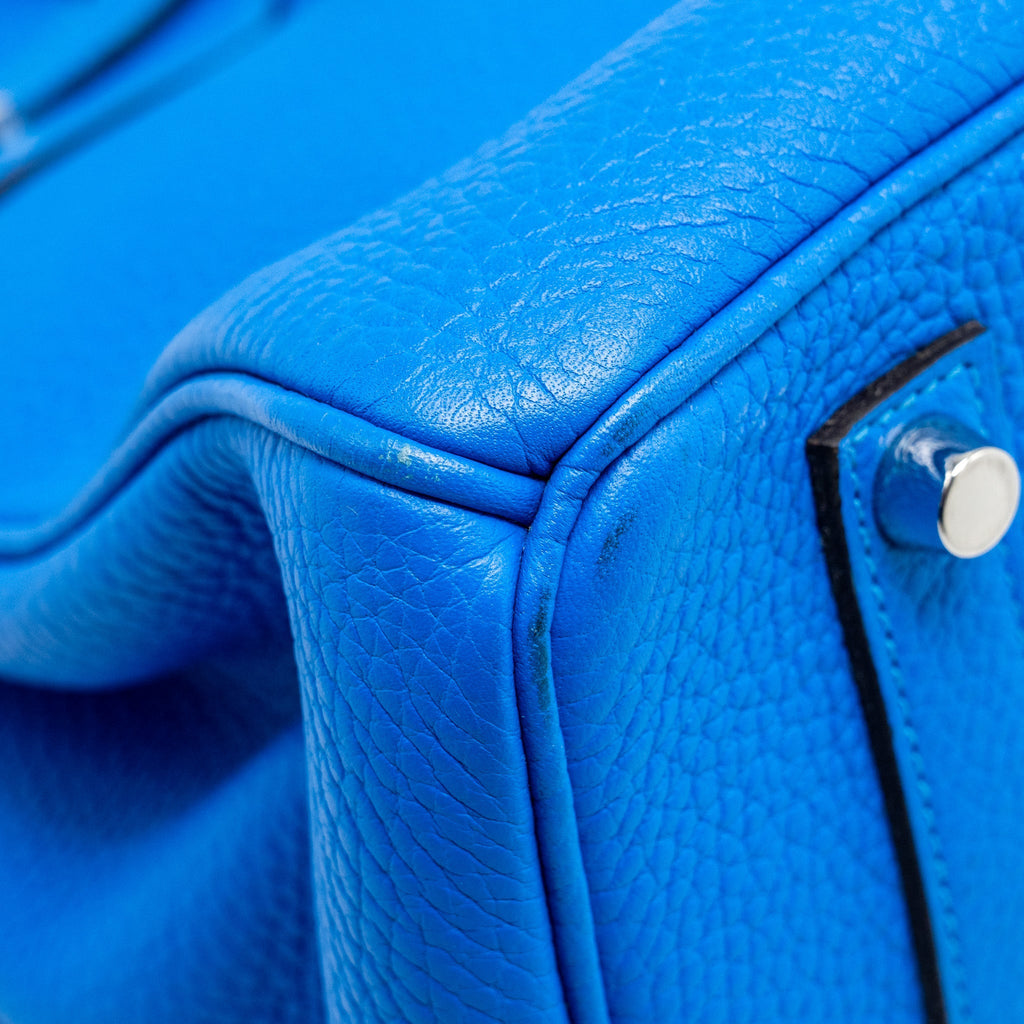 HERMES BIRKIN 35 TOGO T7 BLUE HYDRA SHW