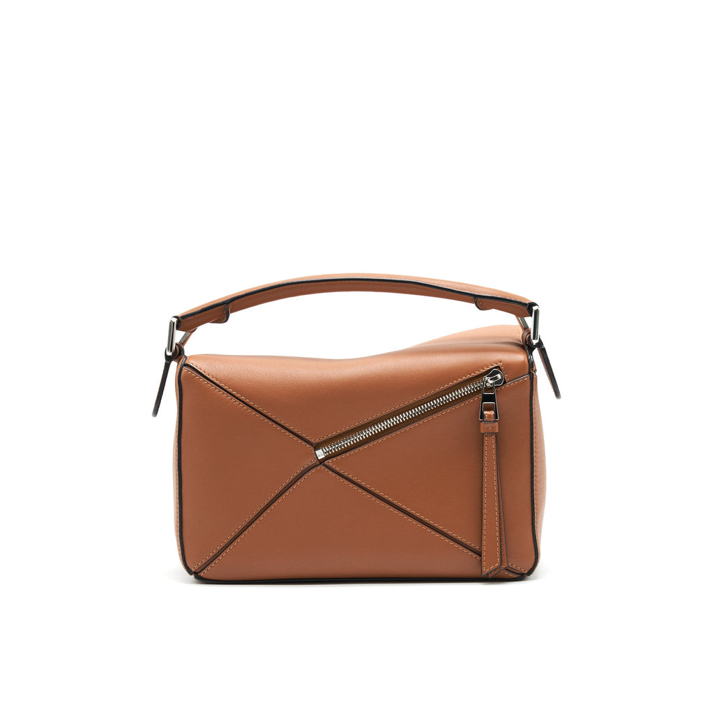 LOEWE PUZZLE SMALL BAG IN TAN
