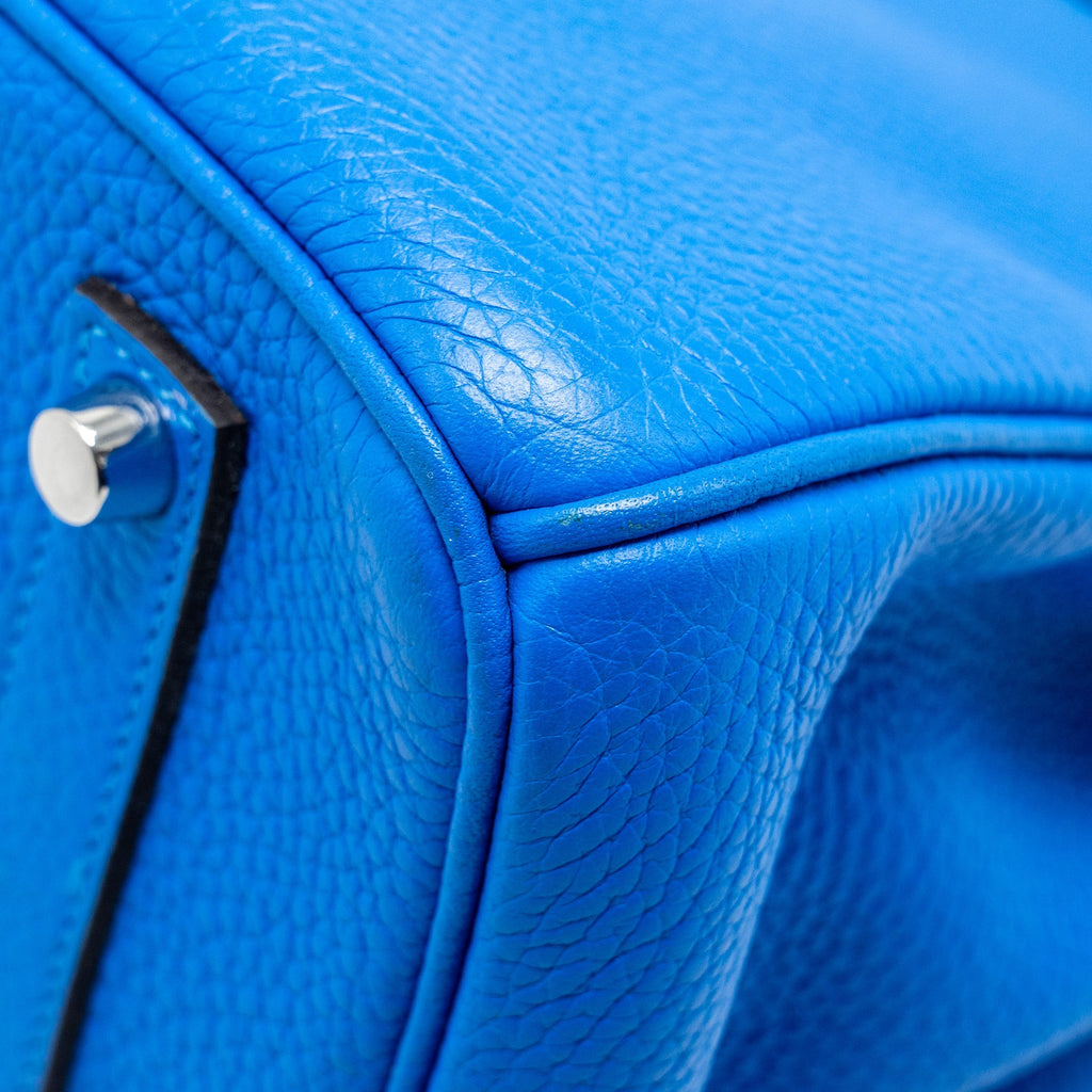 HERMES BIRKIN 35 TOGO T7 BLUE HYDRA SHW