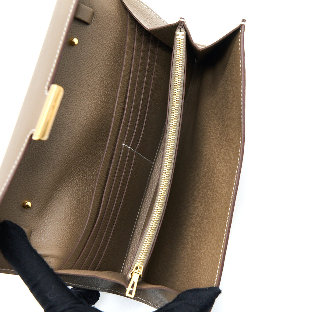 HERMES CONSTANCE TO GO EVERCOLOR 18 ETOUPE GHW