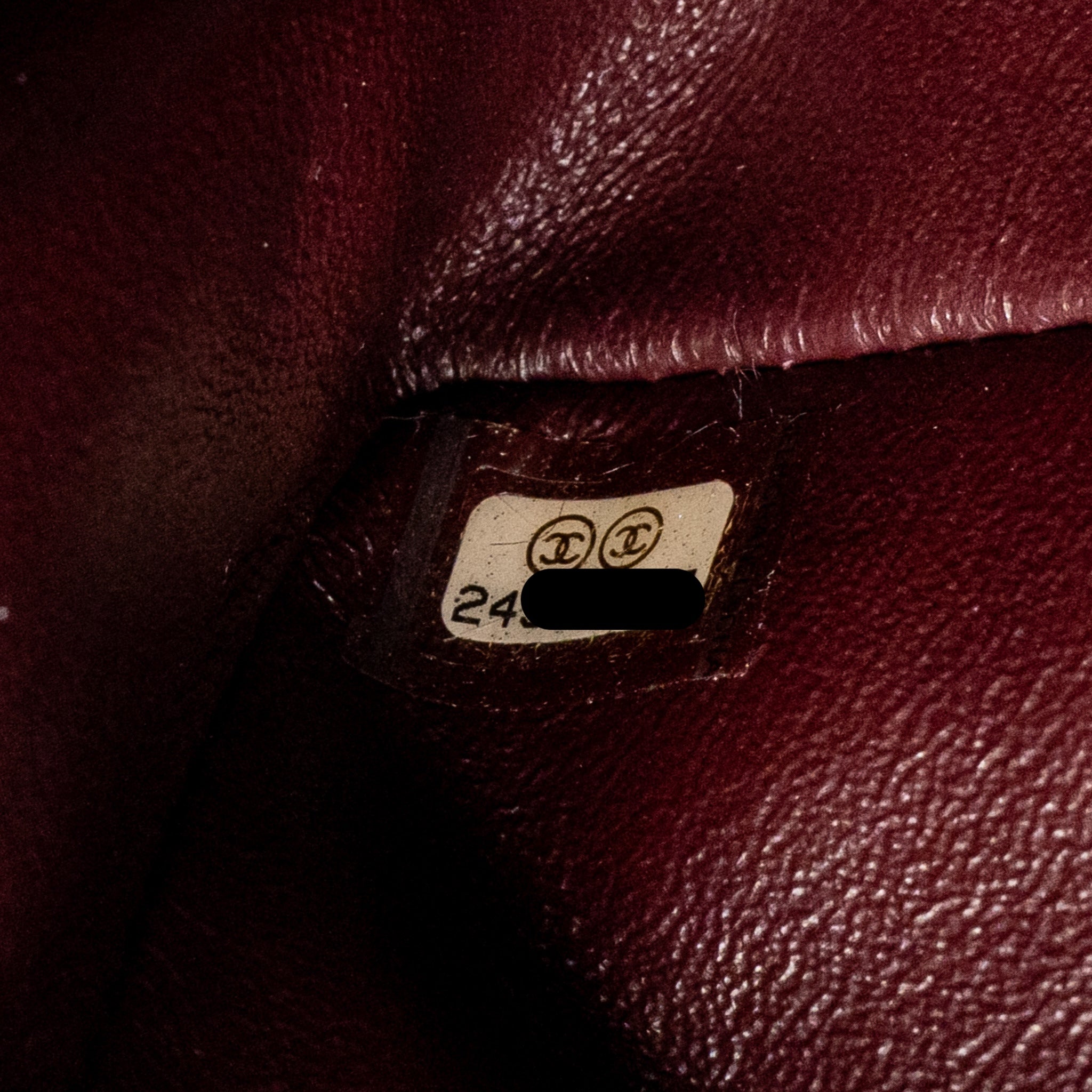 CHANEL MINI 2.55 REISSUE FLAP BAG LUCKY CHARMS AGED CALFSKIN BLACK GHW