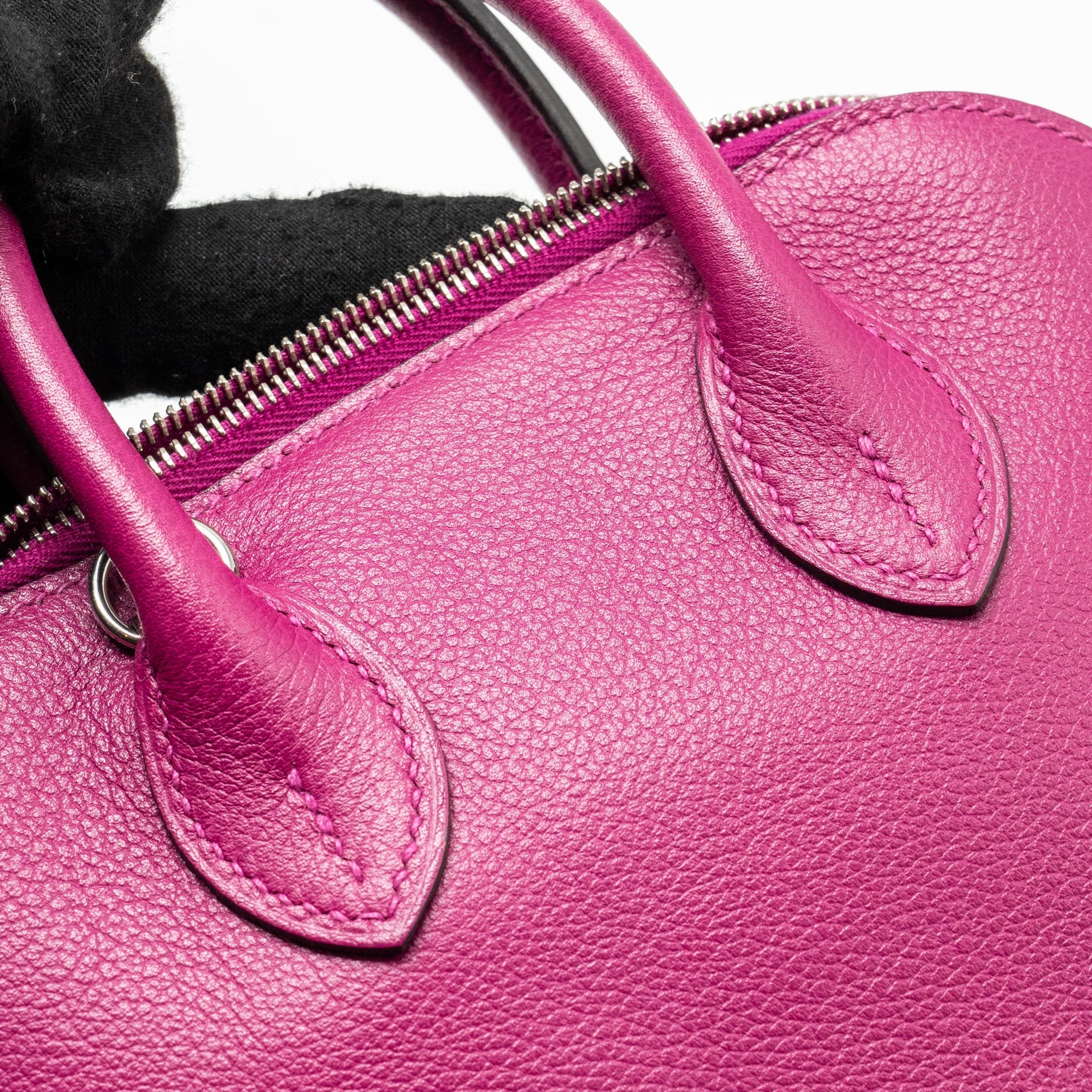 HERMES MINI BOLIDE EVERCOLOR ROSE POURPRE SHW