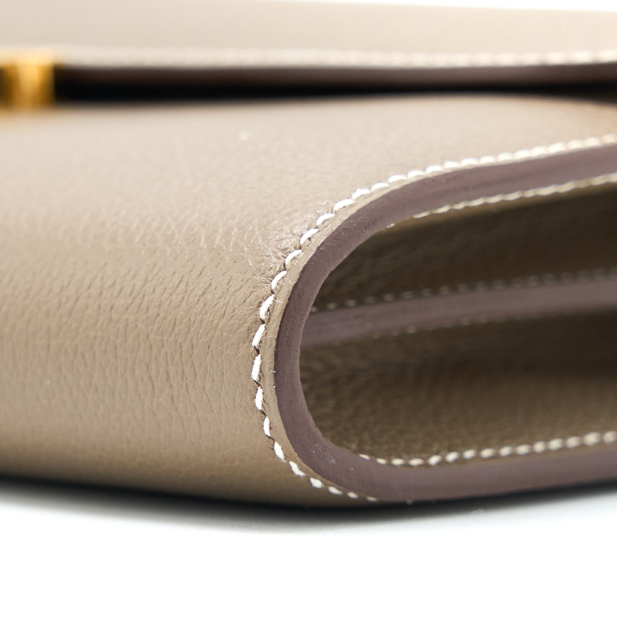 HERMES CONSTANCE TO GO EVERCOLOR 18 ETOUPE GHW