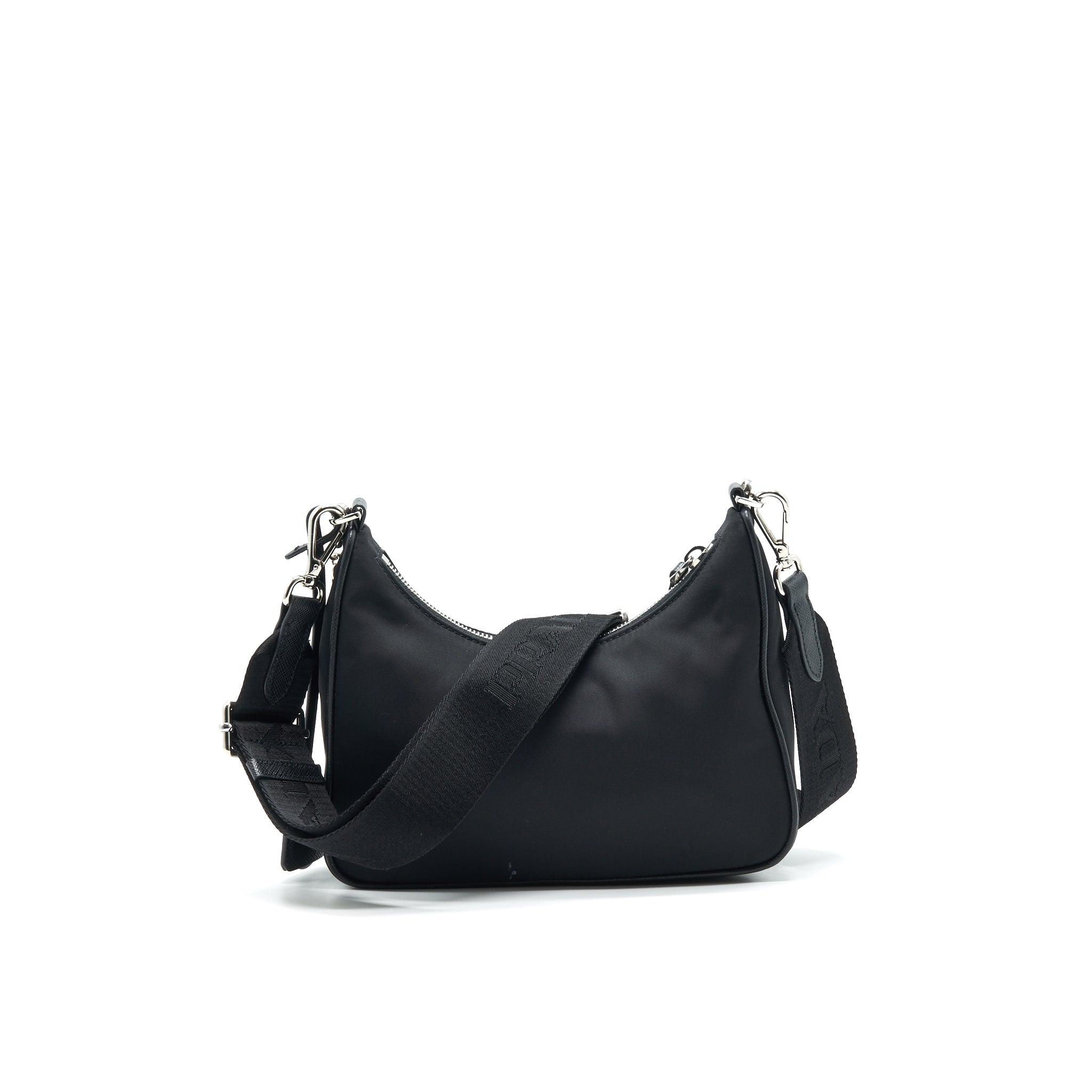 PRADA REEDITION 2005 SHOULDER BAG BLACK