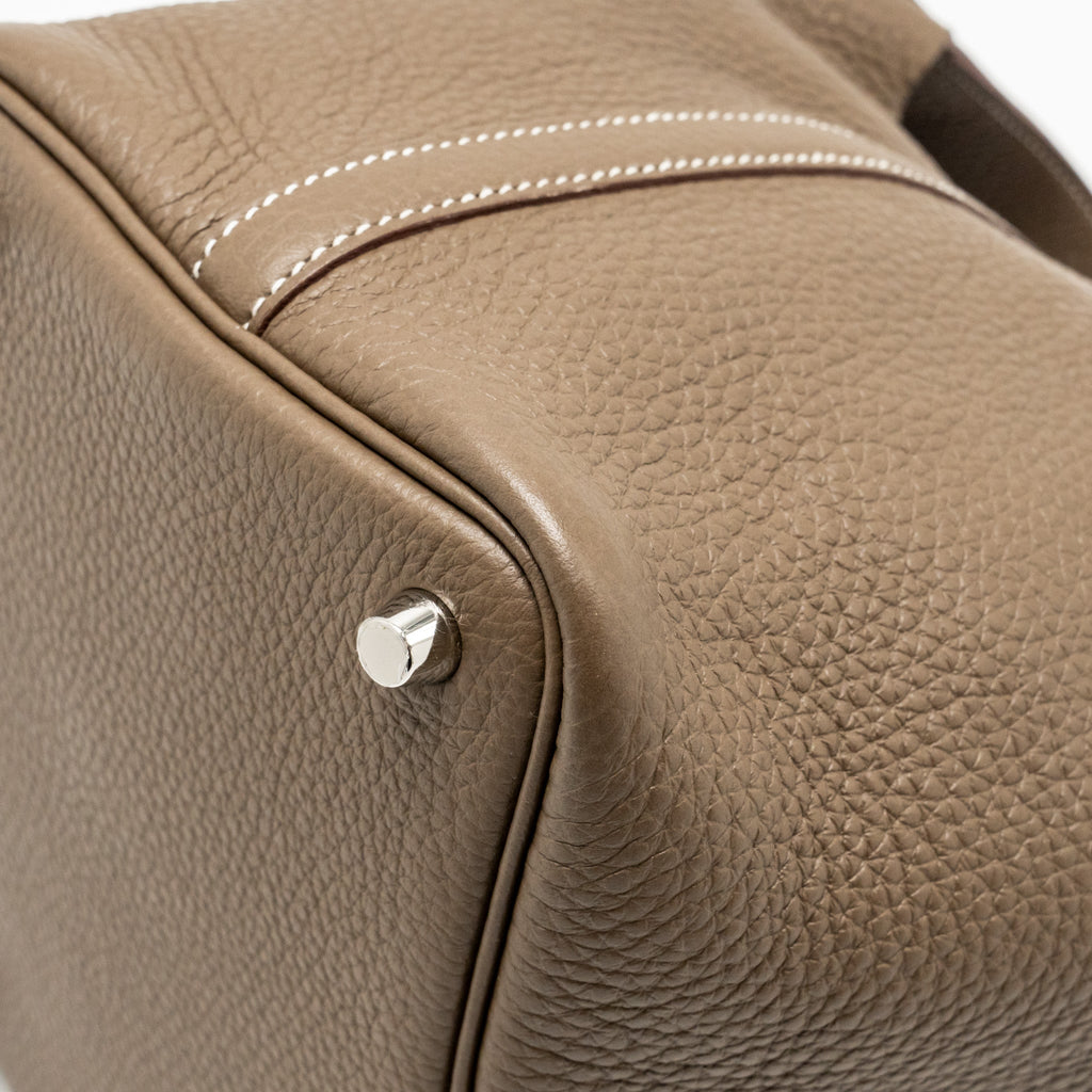 HERMES PICOTIN 18 LOCK BAG CLEMENCE ETOUPE SHW