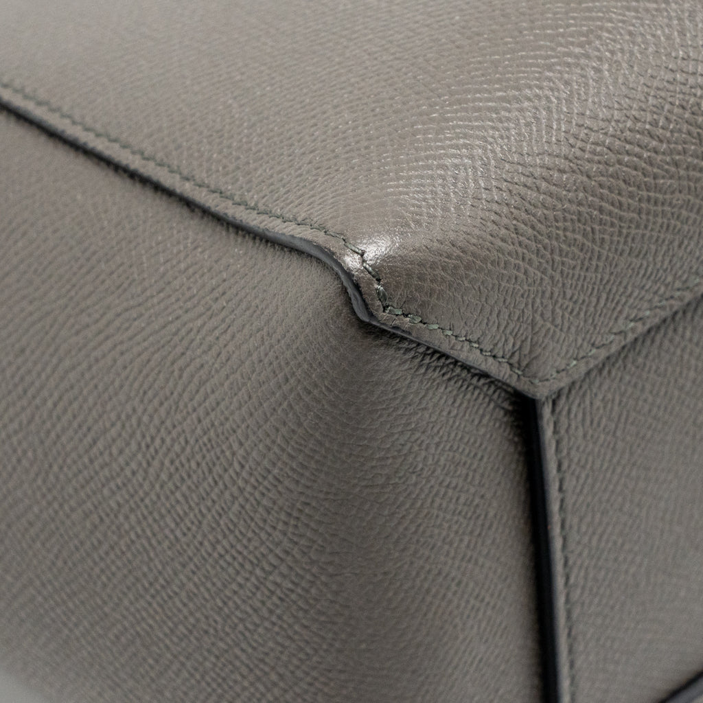 CELINE MICRO BELT BAG CALFSKIN GREY GHW