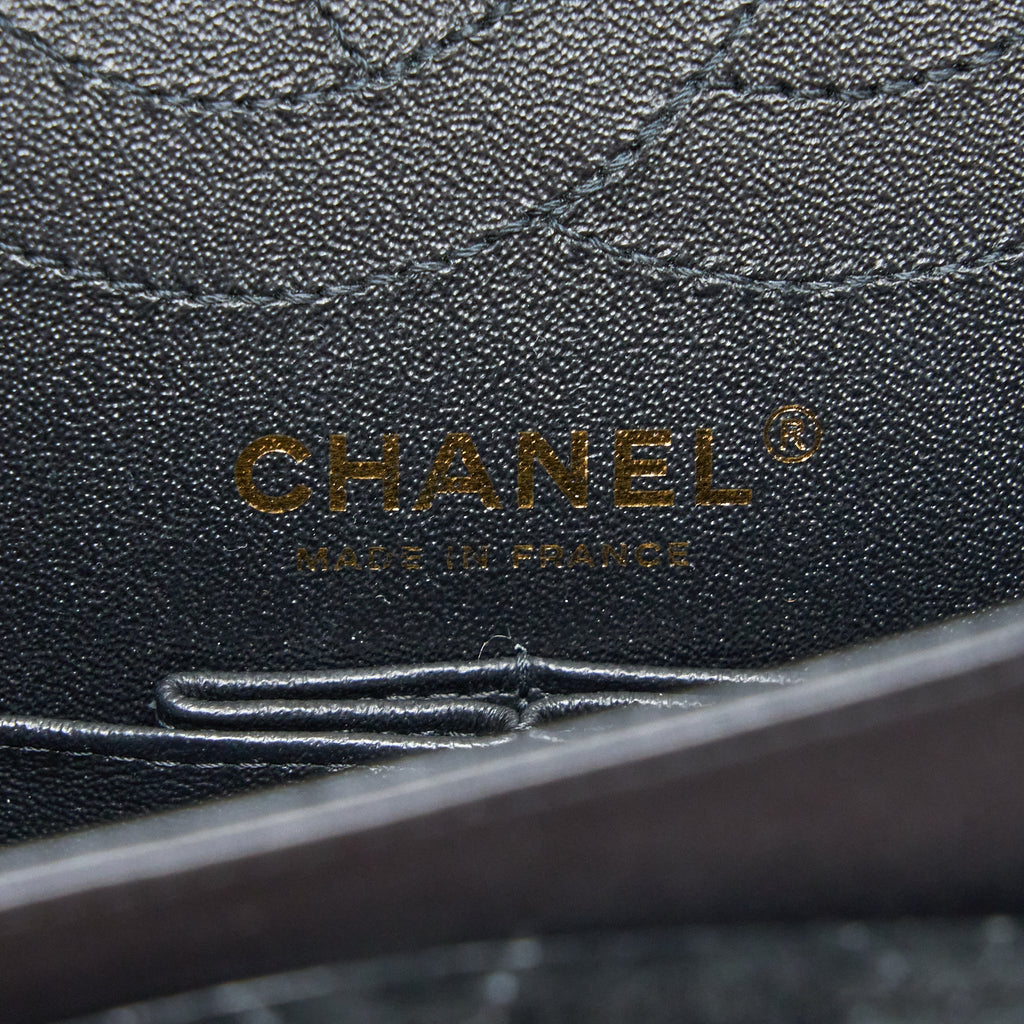 CHANEL SMALL 2.55 REISSUE FLAP BAG VELVET BLACK GHW