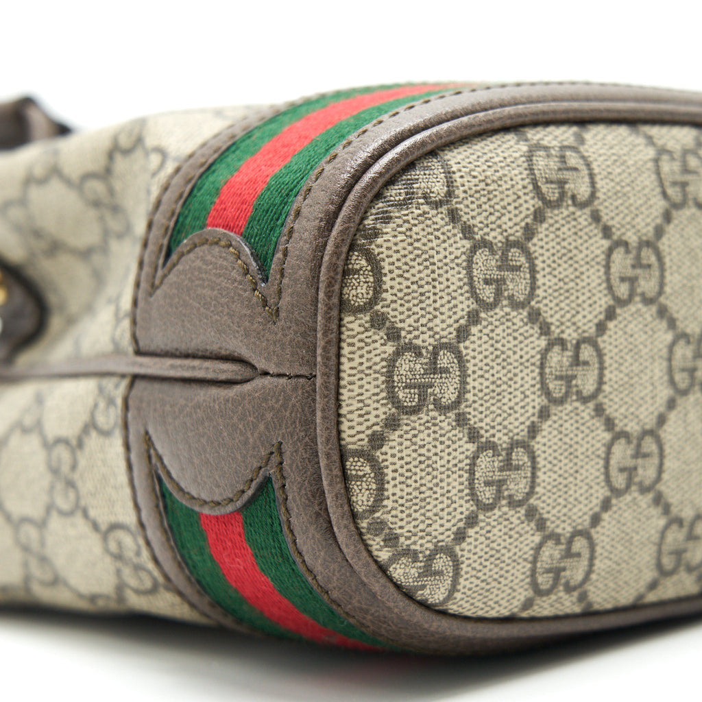 GUCCI MINI OPHIDIA GG SUPREME BUCKET BAG