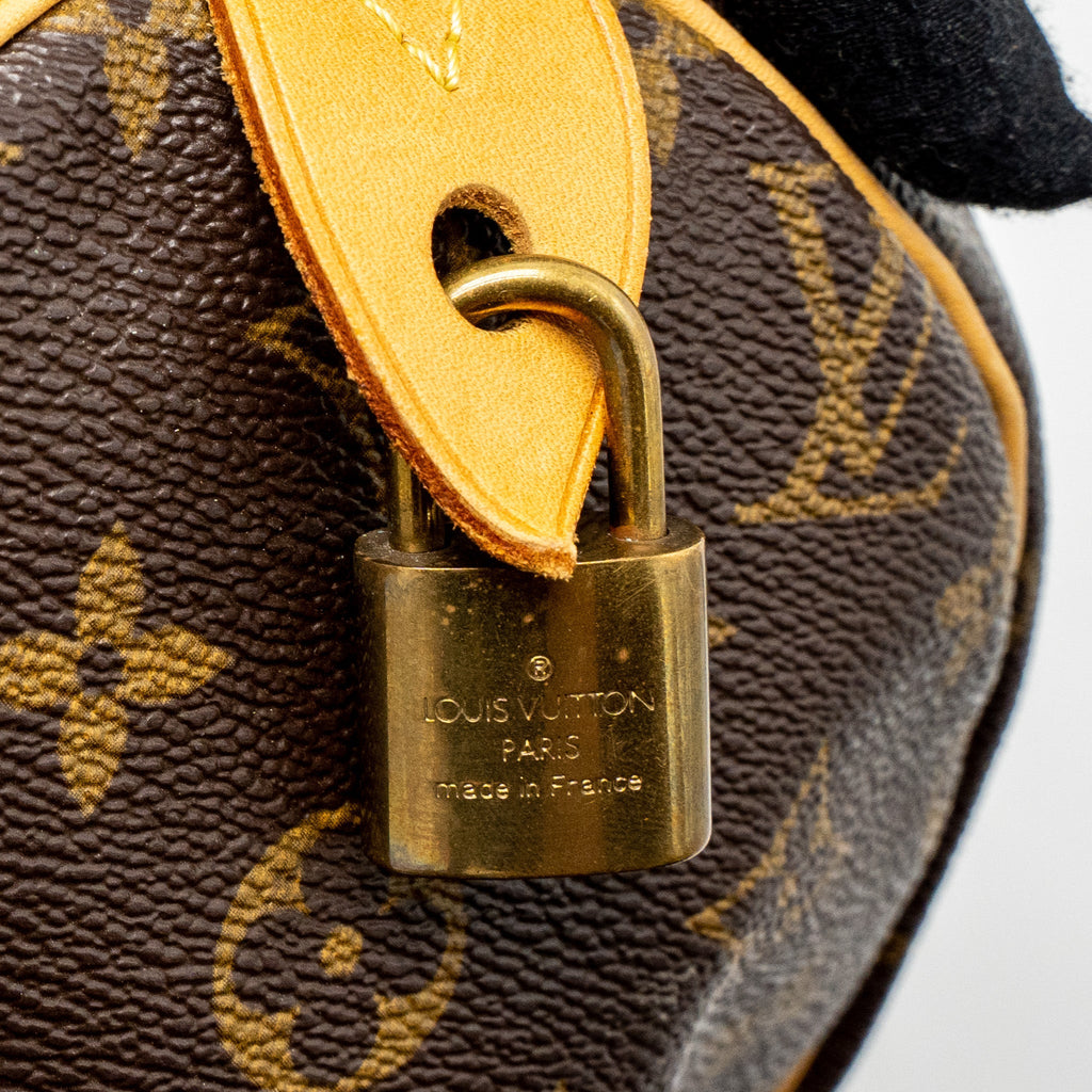 LOUIS VUITTON SPEEDY 30 MONOGRAM CANVAS GHW
