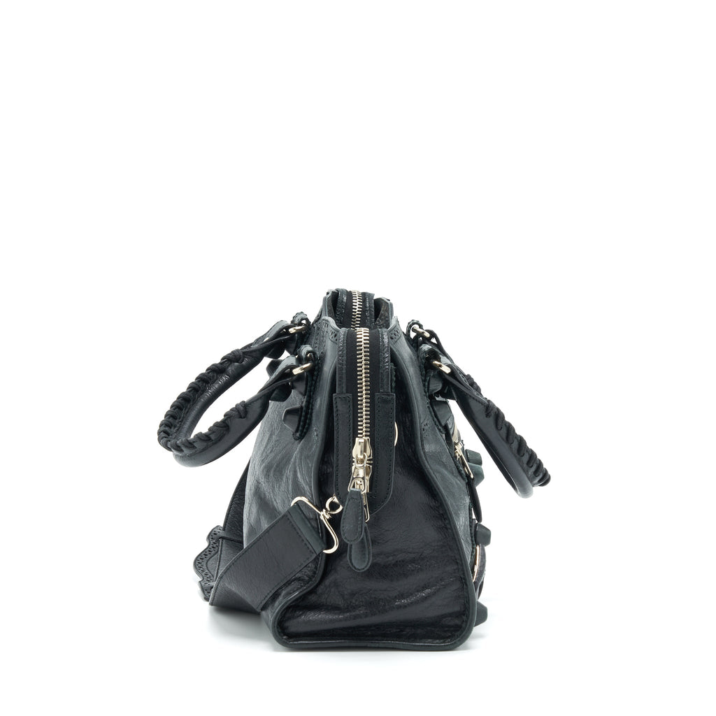 BALENCIAGA GIANT CITY BAG BLACK SHW