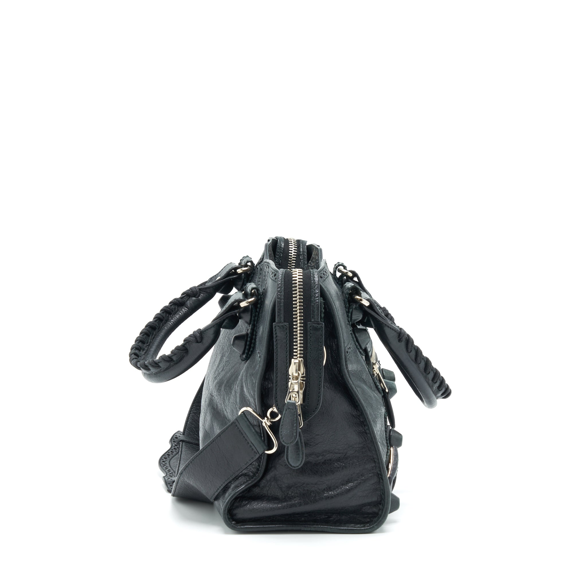 BALENCIAGA GIANT CITY BAG BLACK SHW