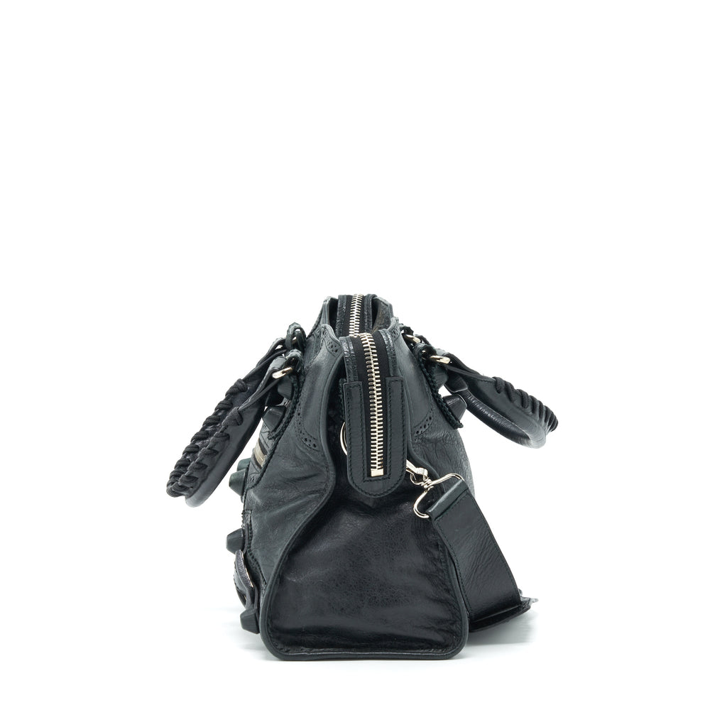 BALENCIAGA GIANT CITY BAG BLACK SHW