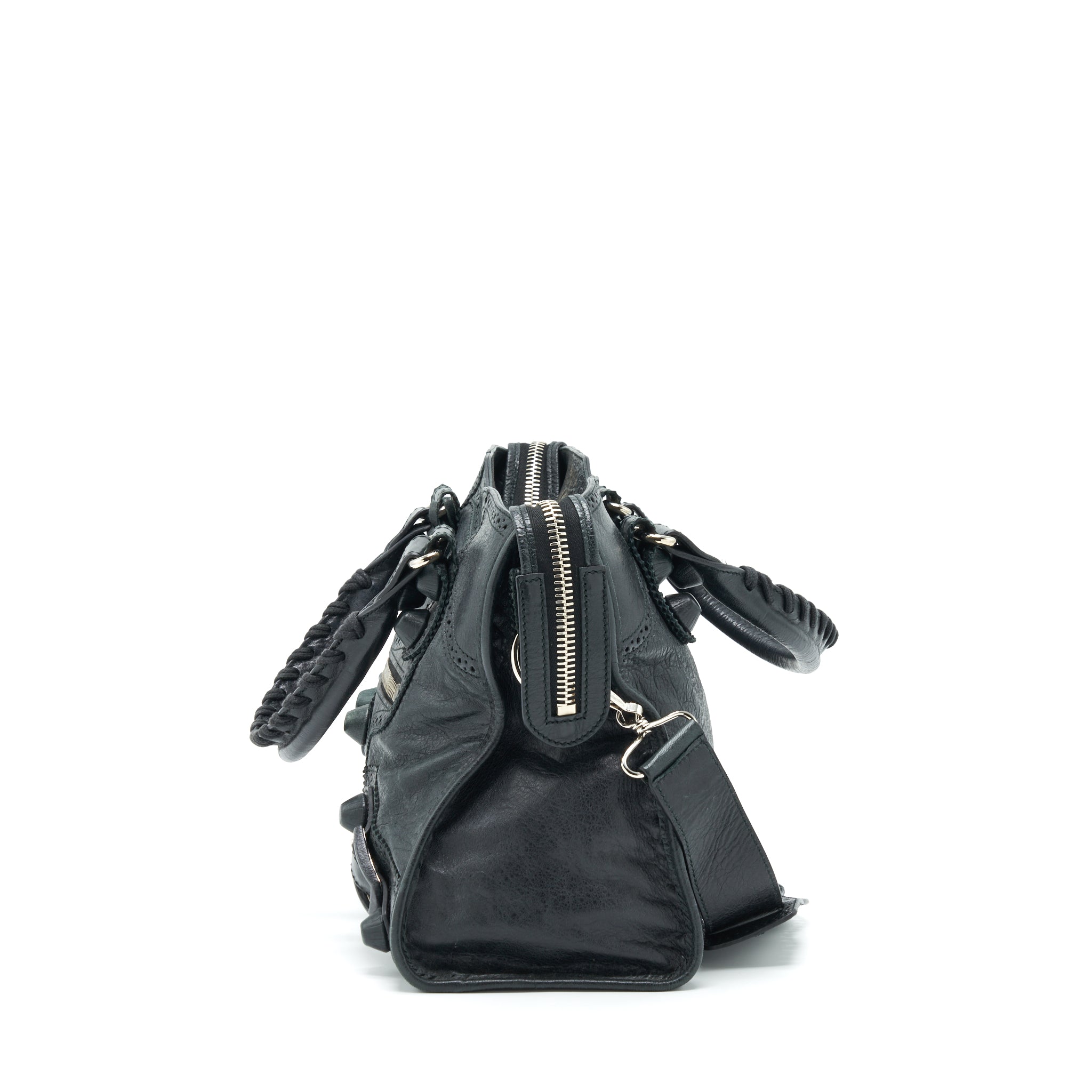 BALENCIAGA GIANT CITY BAG BLACK SHW