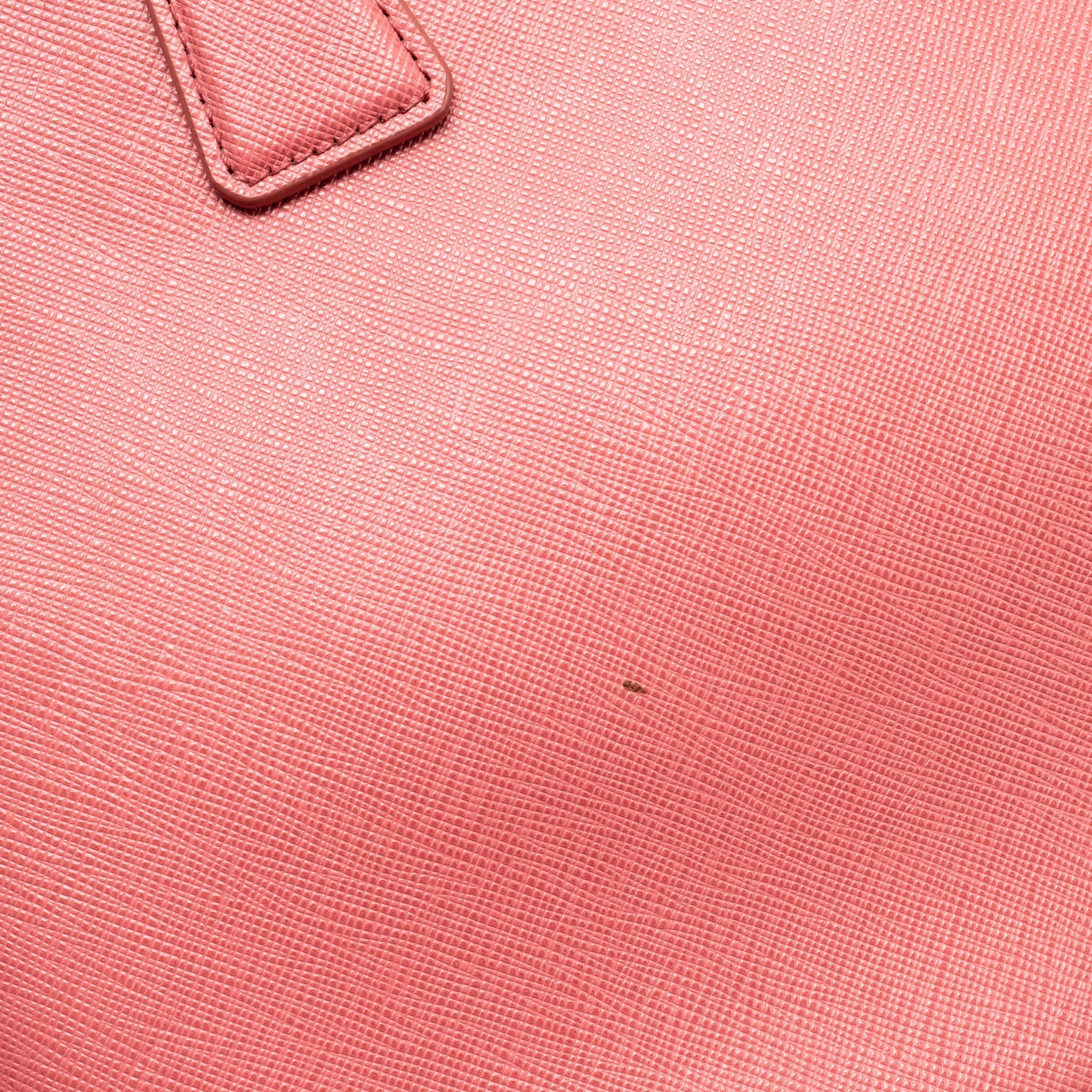PRADA LARGE SAFFIANO TOTE BAG GALLERIA SAFFIANO LEATHER PINK GHW