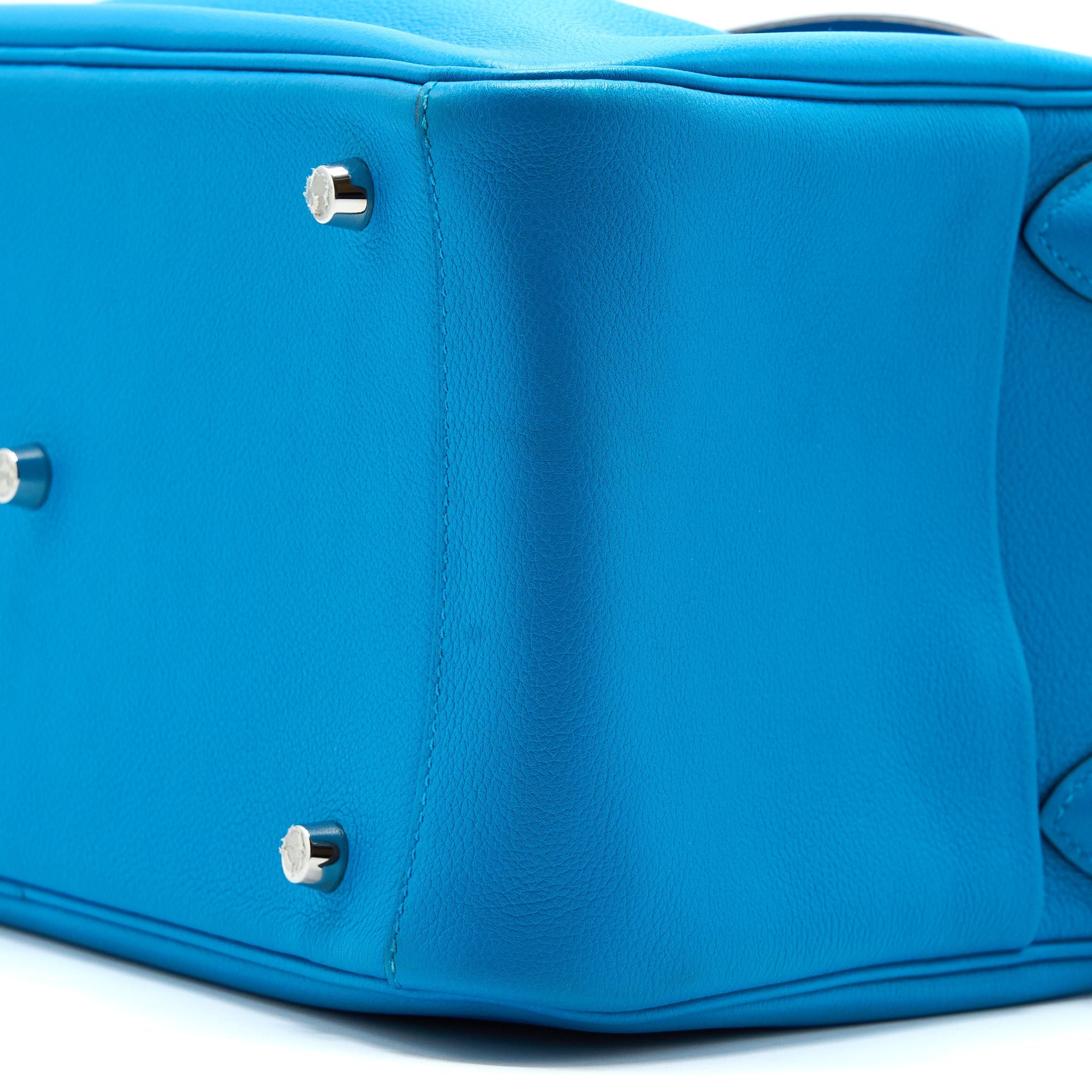 HERMES LINDY 30 EVERCOLOR B3 BLEU ZANZIBAR SHW