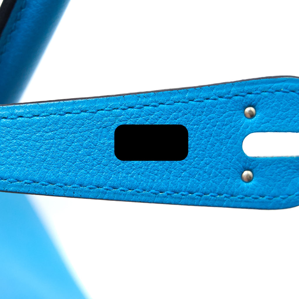 HERMES LINDY 30 EVERCOLOR B3 BLEU ZANZIBAR SHW
