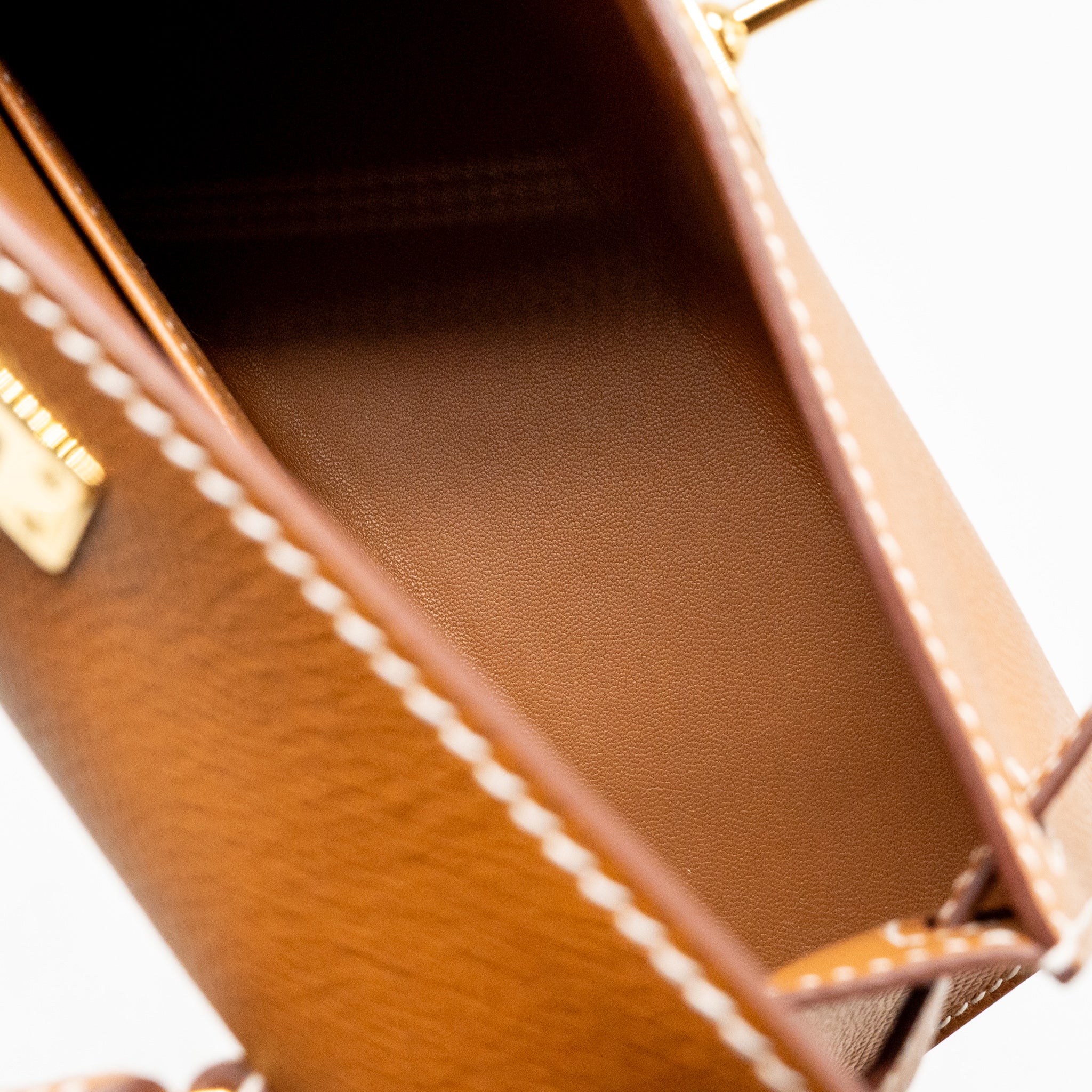 HERMES MINI KELLY II EPSOM GOLD GHW