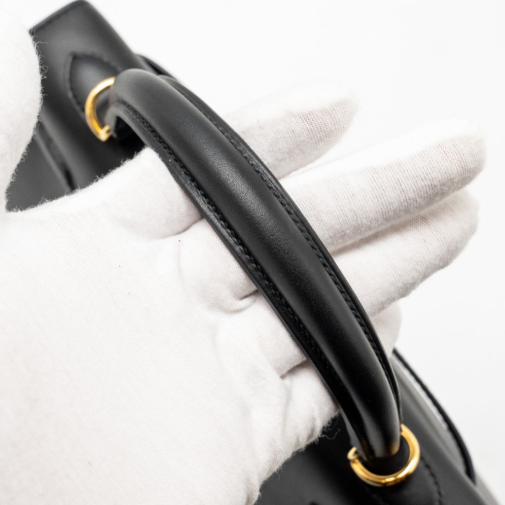 HERMES KELLY 25 SOMBRERO BLACK GHW