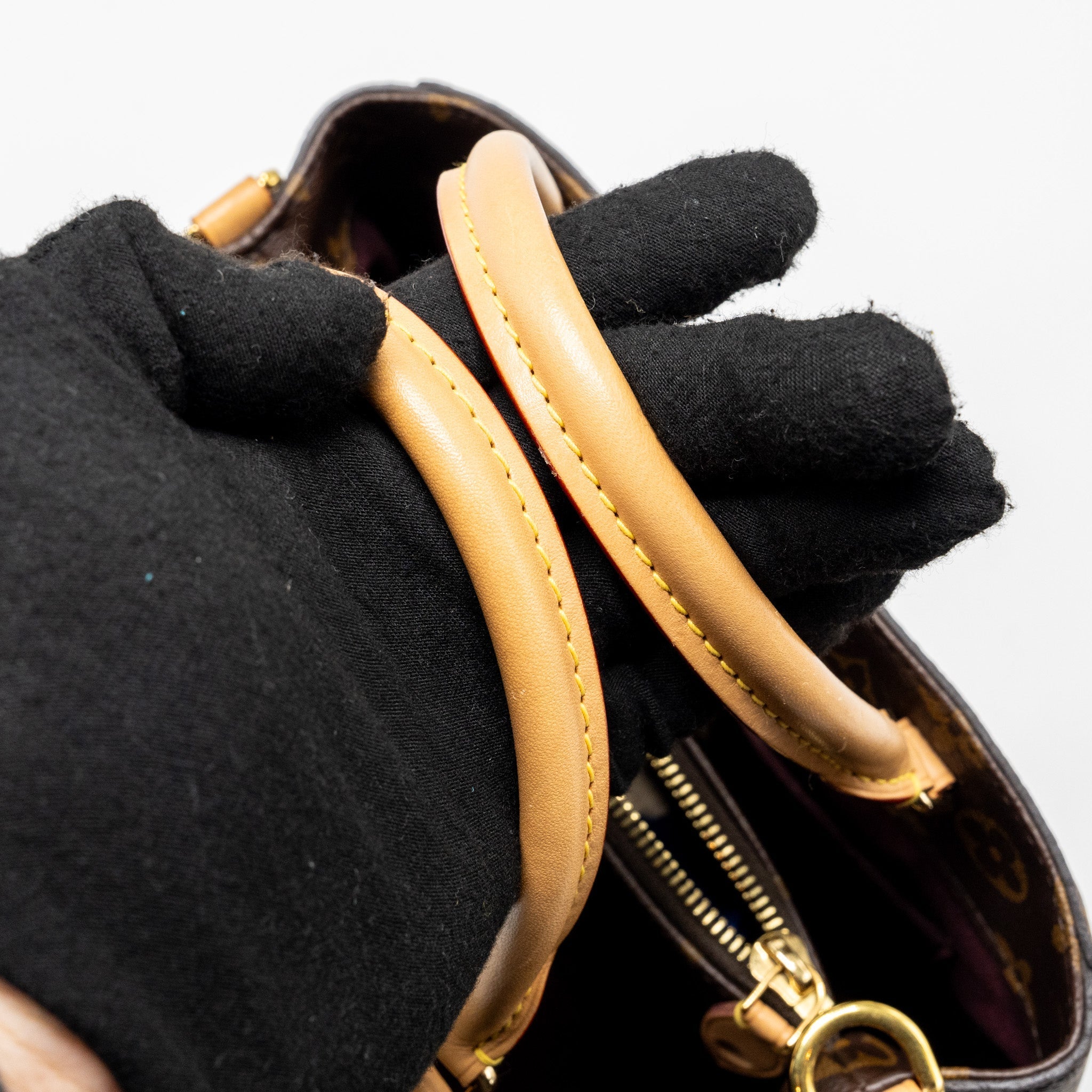 LOUIS VUITTON MONTAIGNE BB MONOGRAM CANVAS GHW