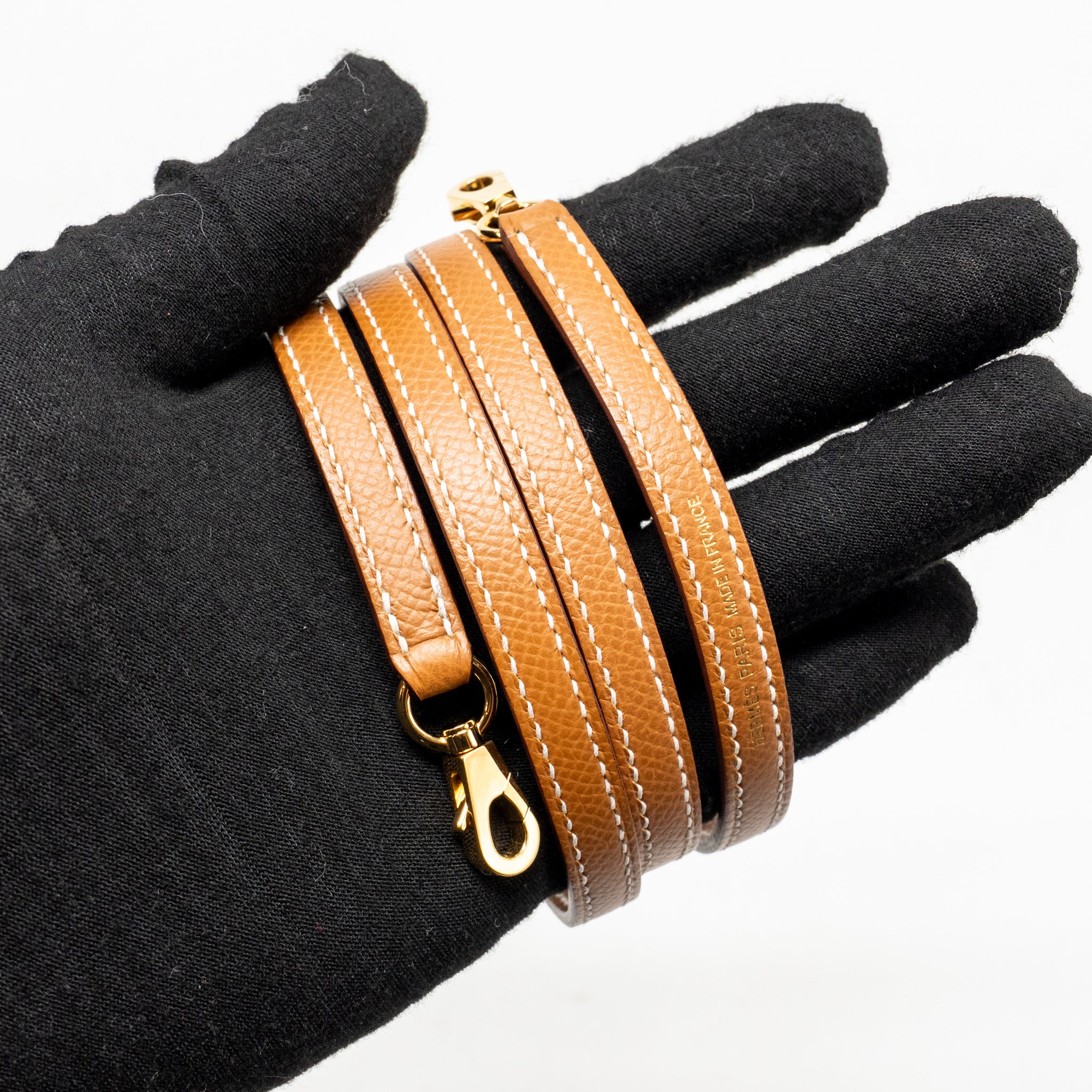 HERMES MINI KELLY II EPSOM GOLD GHW