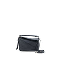 LOEWE MINI PUZZLE CALFSKIN BLACK SHW