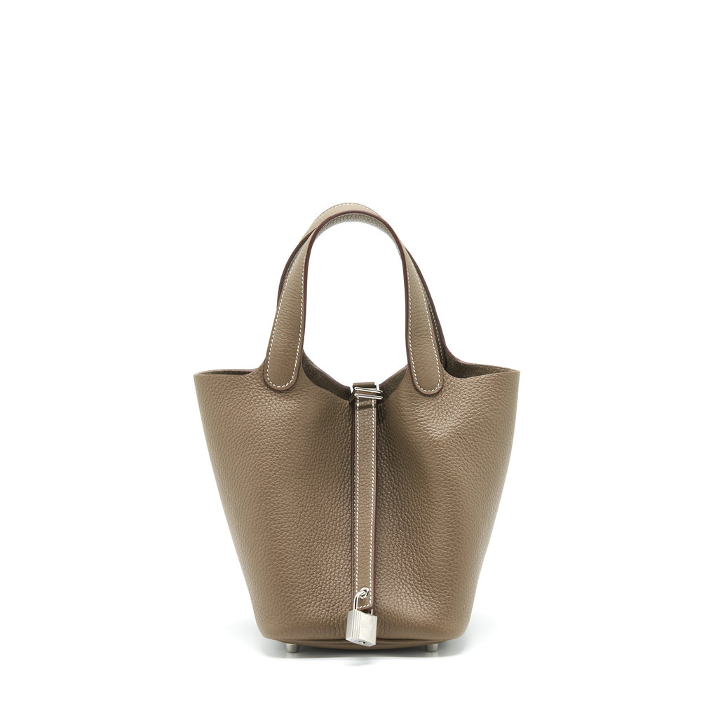HERMES PICOTIN 18 LOCK BAG CLEMENCE ETOUPE SHW
