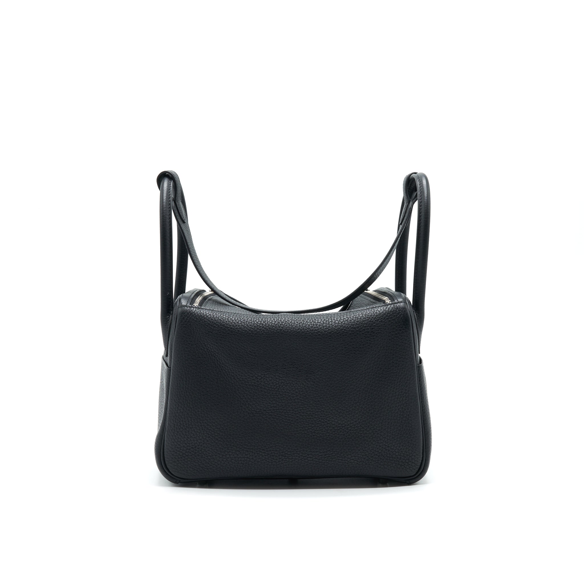 HERMES LINDY 26 BAG BLACK WITH SHW
