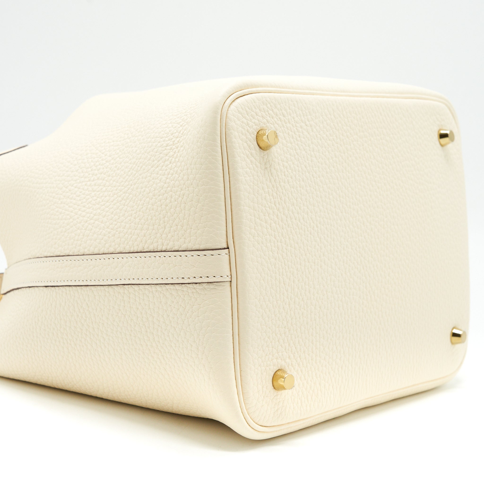 HERMES PICOTIN 22 LOCK BAG NATA GHW
