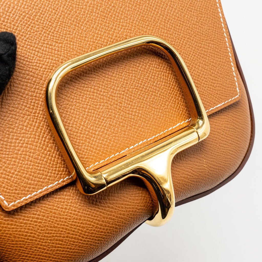 HERMES MINI DELLA CAVALLERIA EPSOM GOLD GHW