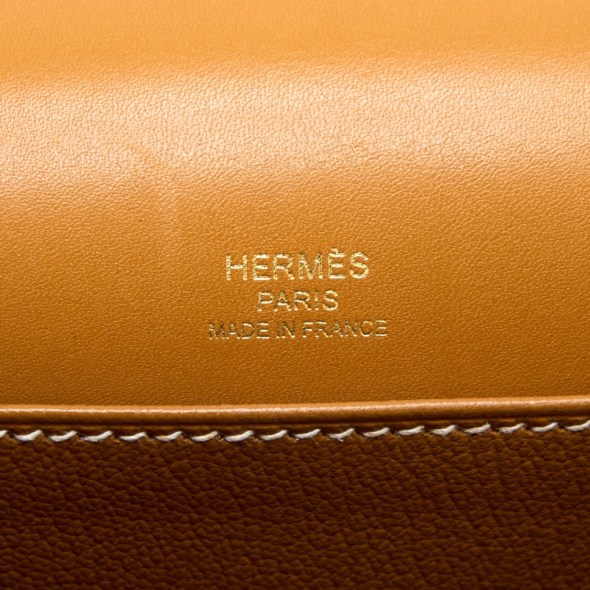 HERMES MINI ROULIS VEAU BUTLER GOLD GHW