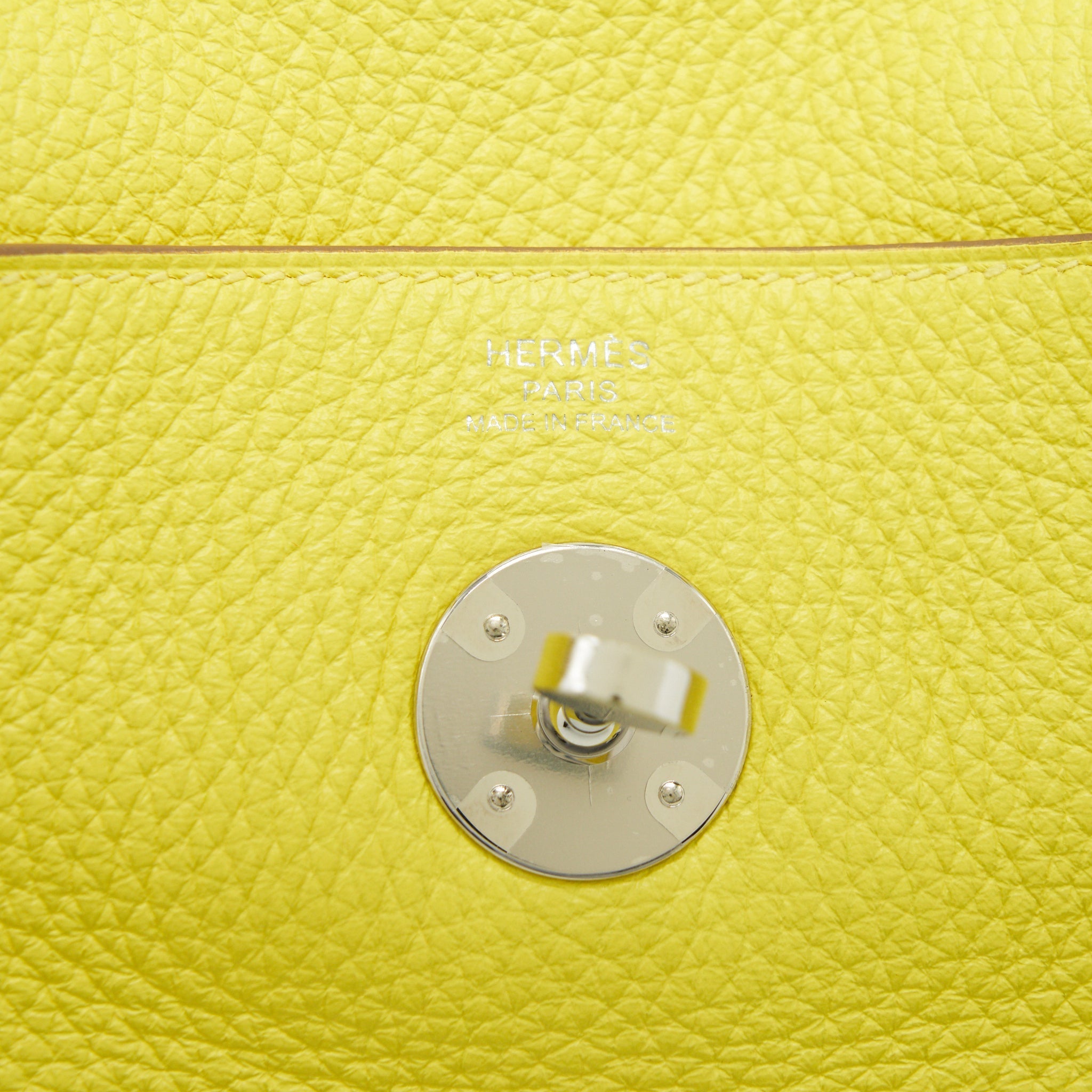 HERMES LINDY 26 LIME SHW