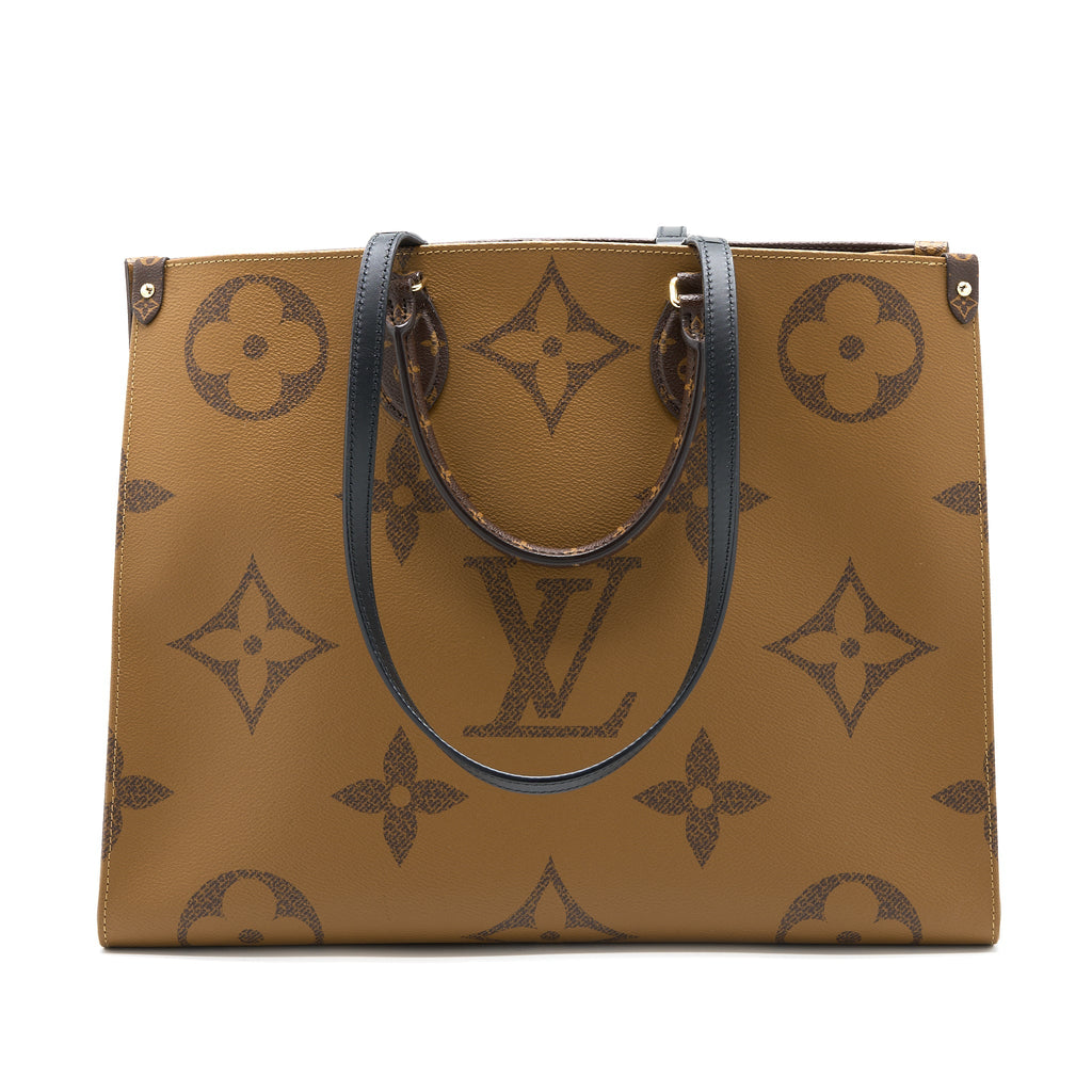 LOUIS VUITTON ONTHEGO GM MONOGRAM CANVAS GHW