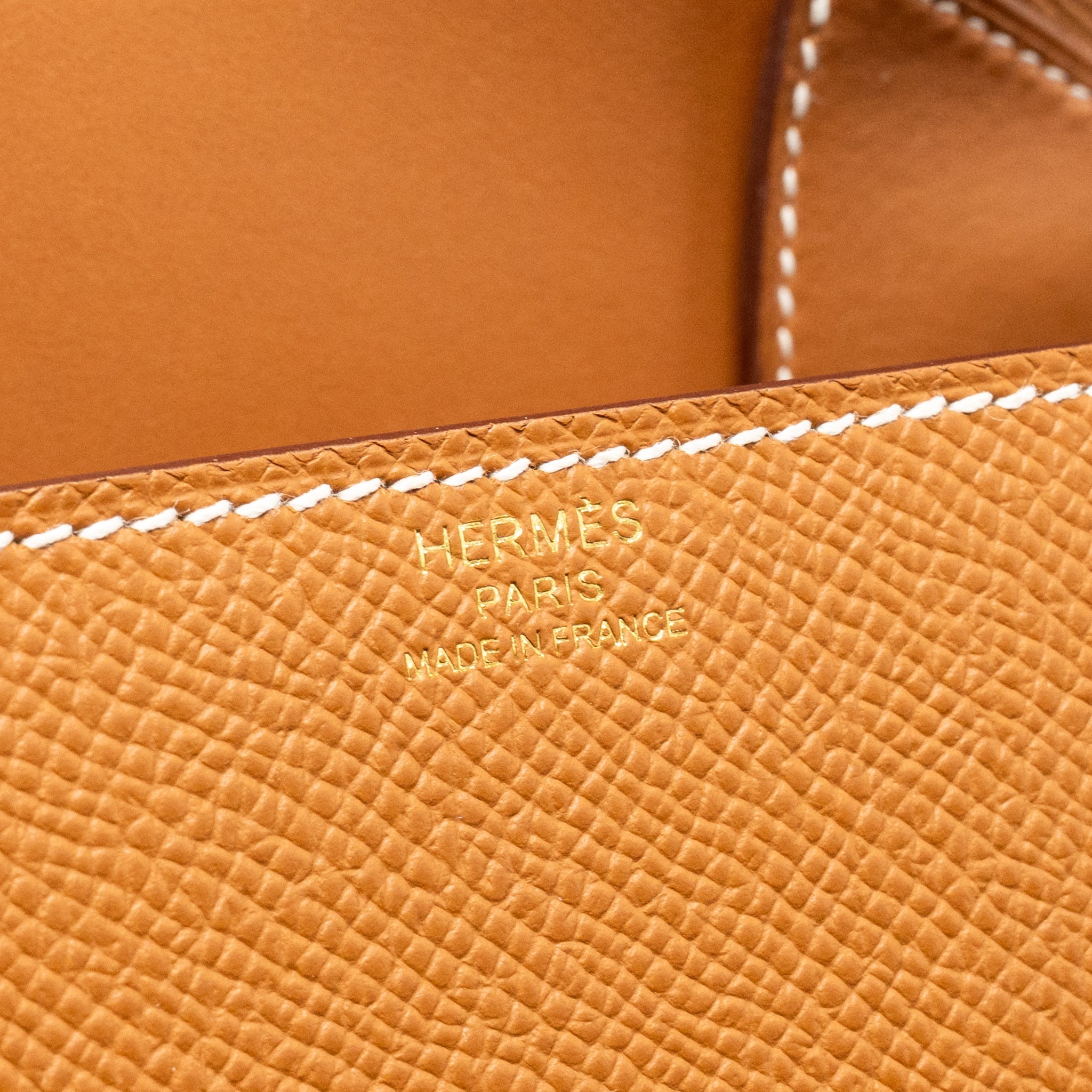 HERMES MINI DELLA CAVALLERIA EPSOM GOLD GHW