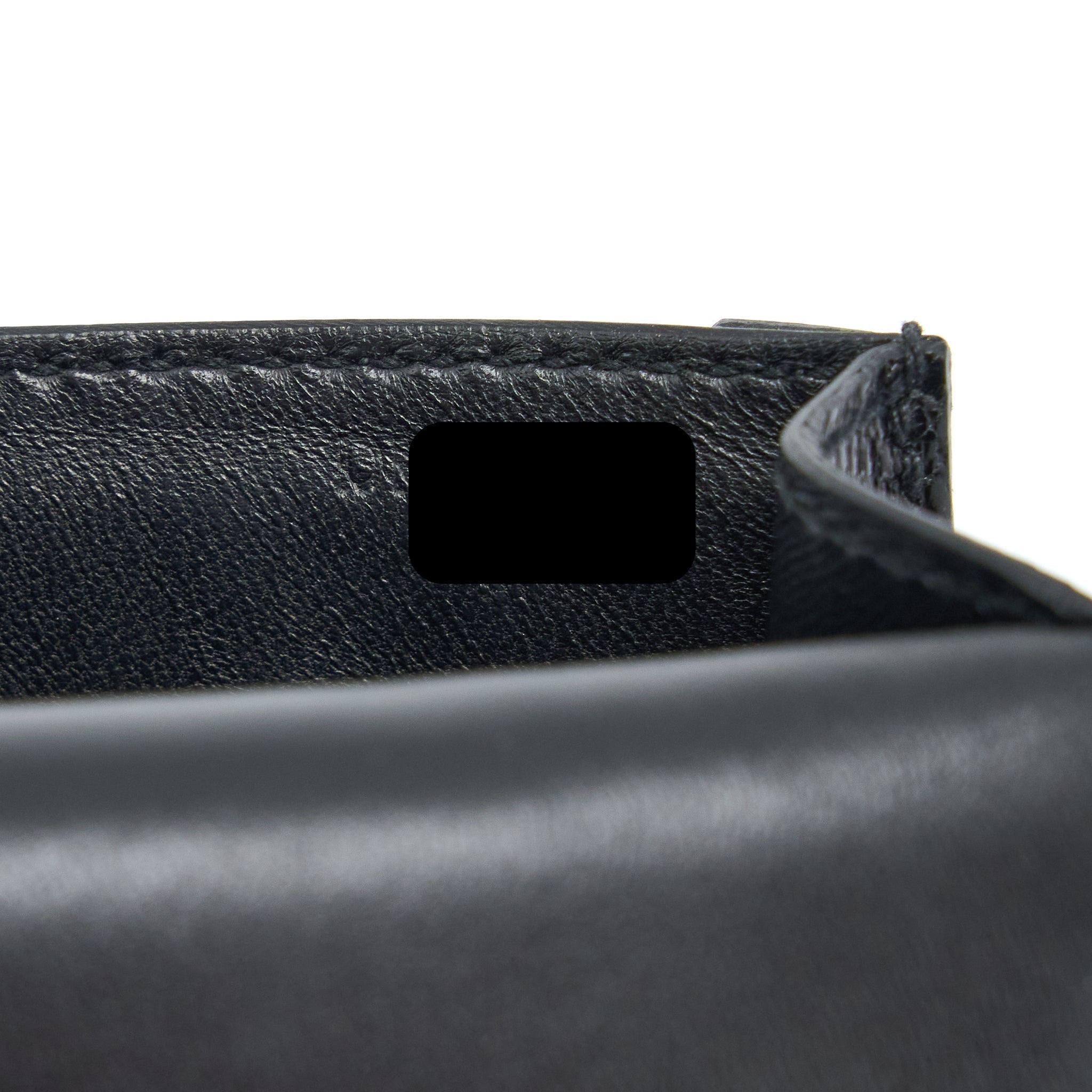 HERMES MINI VERROU LIZARD BLACK GHW